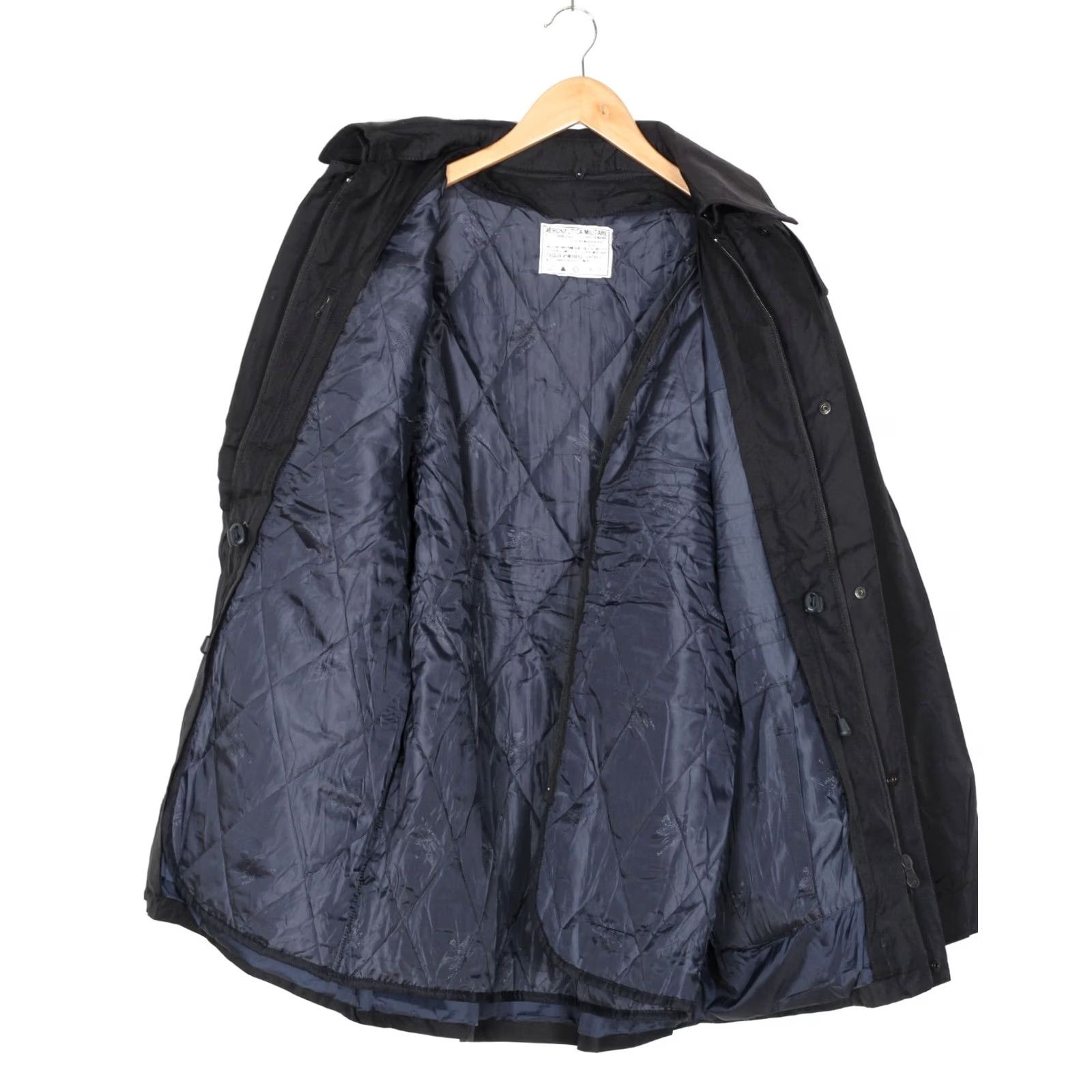 Aeronautica Militare AERONAUTICA MILITARE Coat Jacket Men Size 50 / 52 Removable Inner MJ5230 Blue Inner Lining Hooded Casual Travel Mid-Length Size US M / EU 48-50 / 2 - 6 Thumbnail
