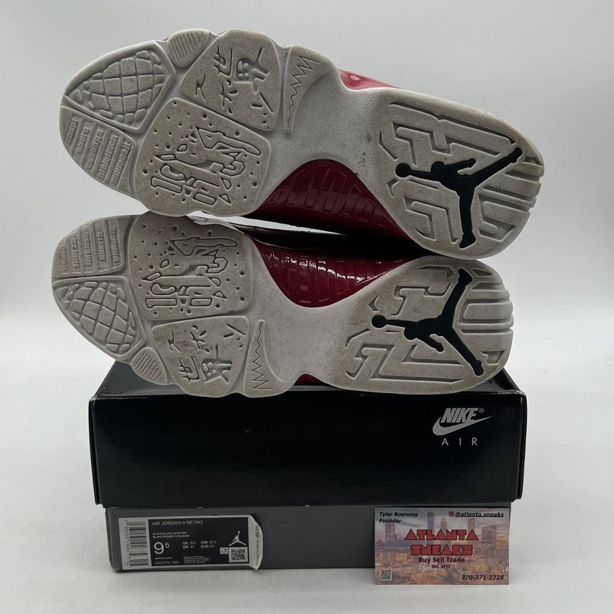 Jordan Brand Air Jordan 9 gym red Size US 9.5 / EU 42-43 - 8 Thumbnail