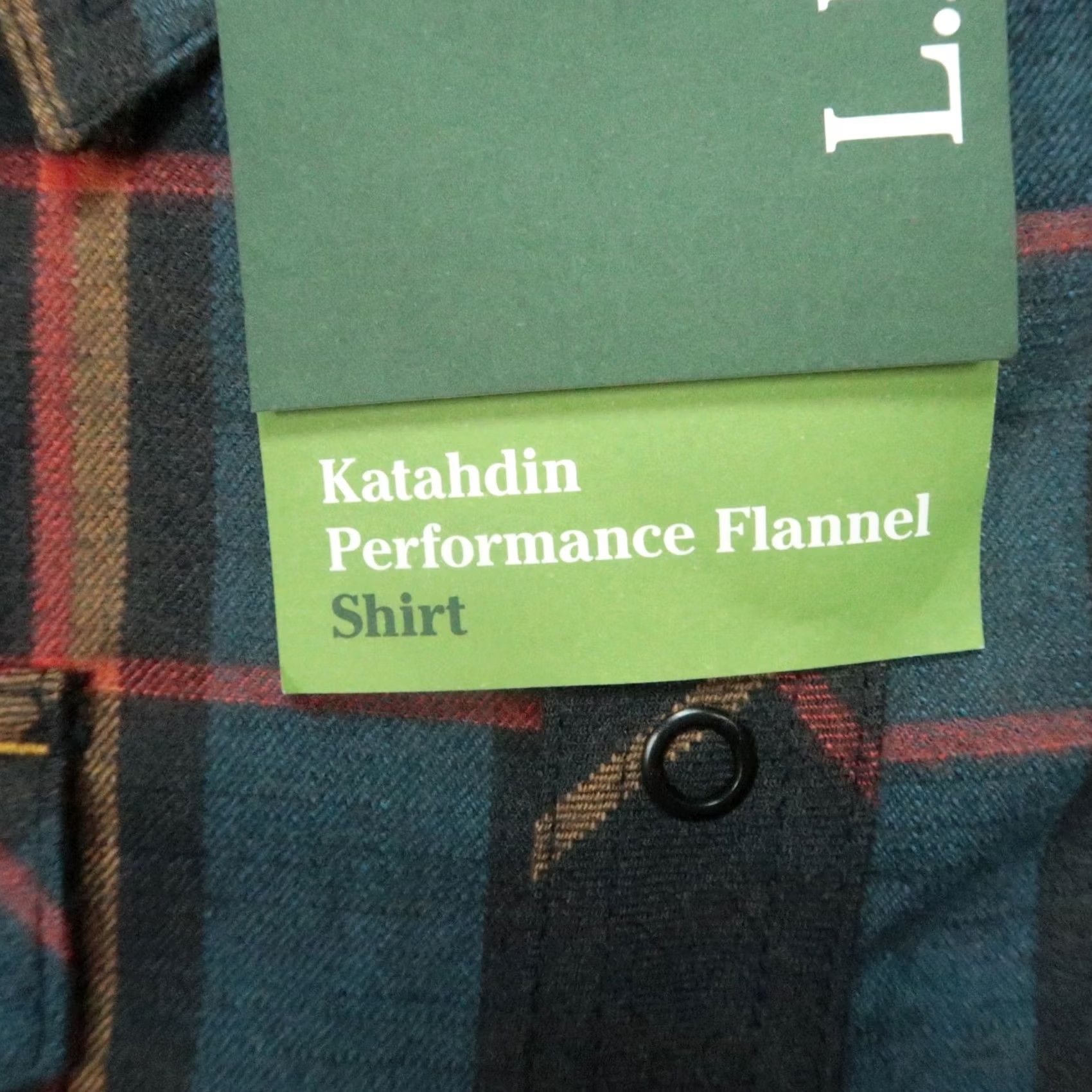 Vintage LL Bean Shirt Men 3XL Blue Plaid Katahdin Performance Flannel Long Sleeve NWT Size US XXL / EU 58 / 5 - 4 Thumbnail