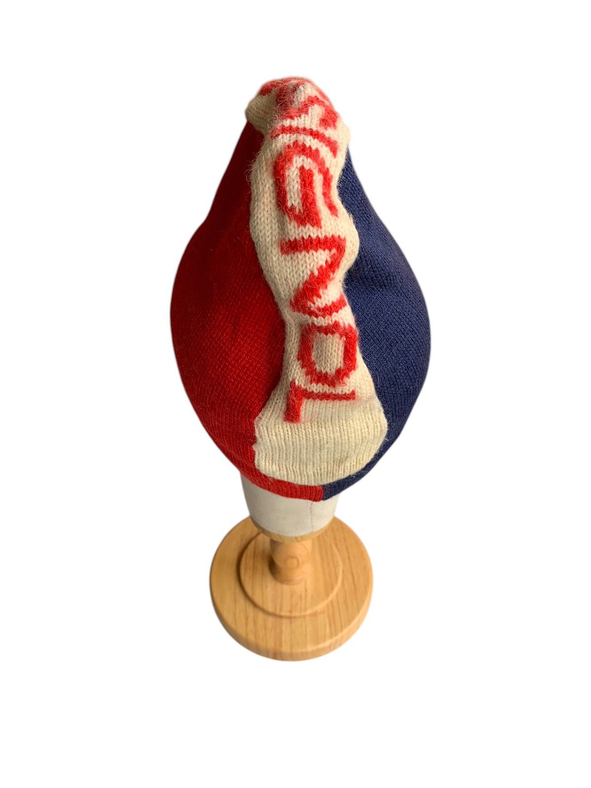 14th Addiction × Vintage VINTAGE KNIT WOOL MOHAWK STYKE RESSIGNOL WINTER BEANIE HATS Size ONE SIZE - 7 Thumbnail