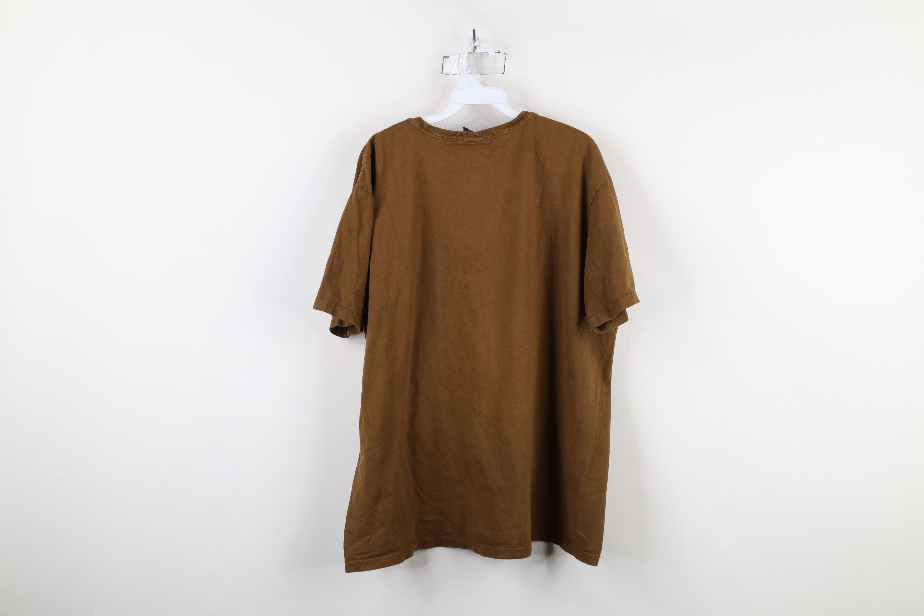 Ralph Lauren × Vintage Vintage 90s Ralph Lauren Short Sleeve T-Shirt Cotton Breen Size US XL / EU 56 / 4 - 12 Thumbnail