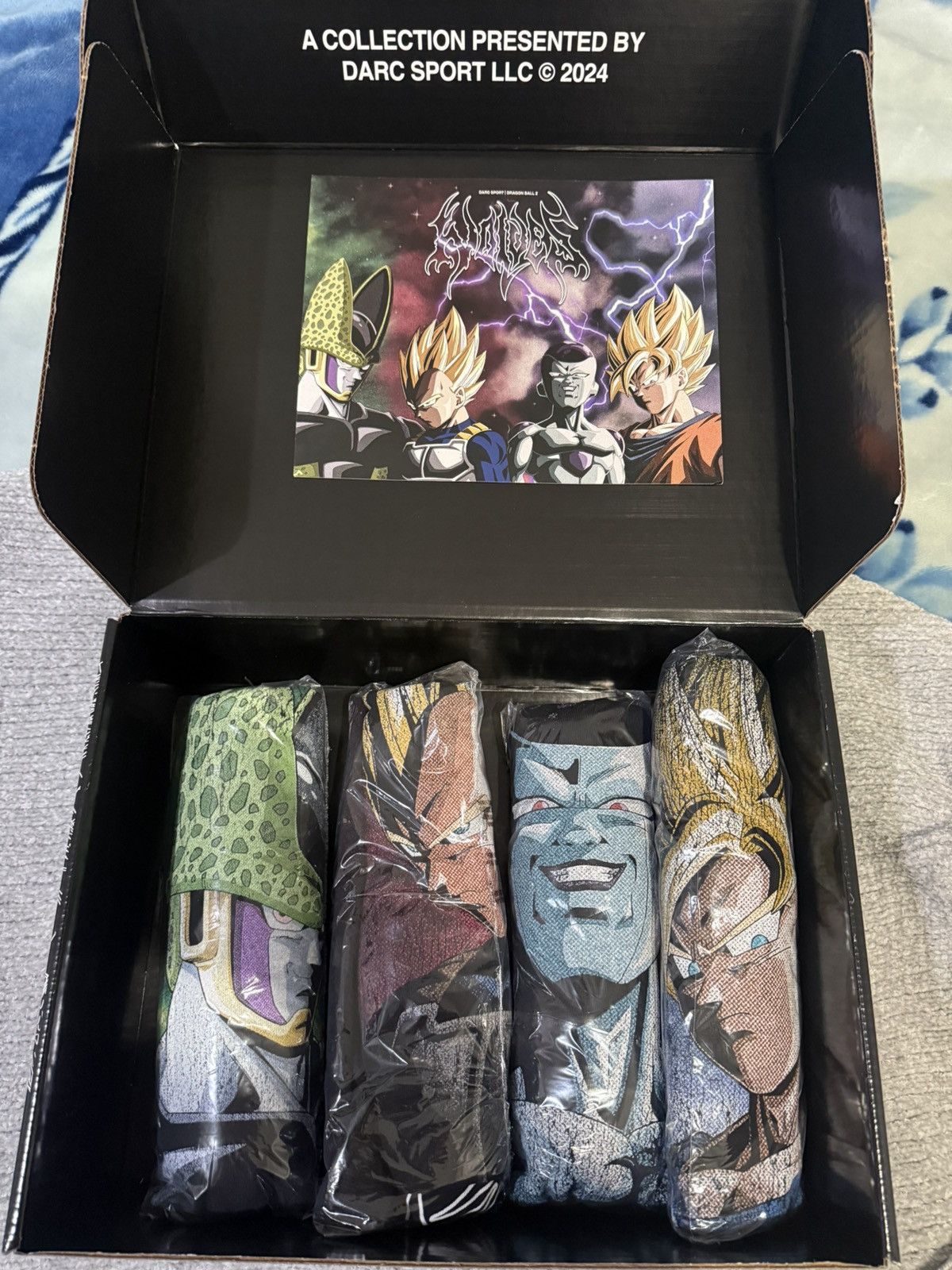 Darc Sport Dragon Ball Z "Side-By-Side" Tee Box Set in Black Size US L / EU 52-54 / 3 - 4 Thumbnail