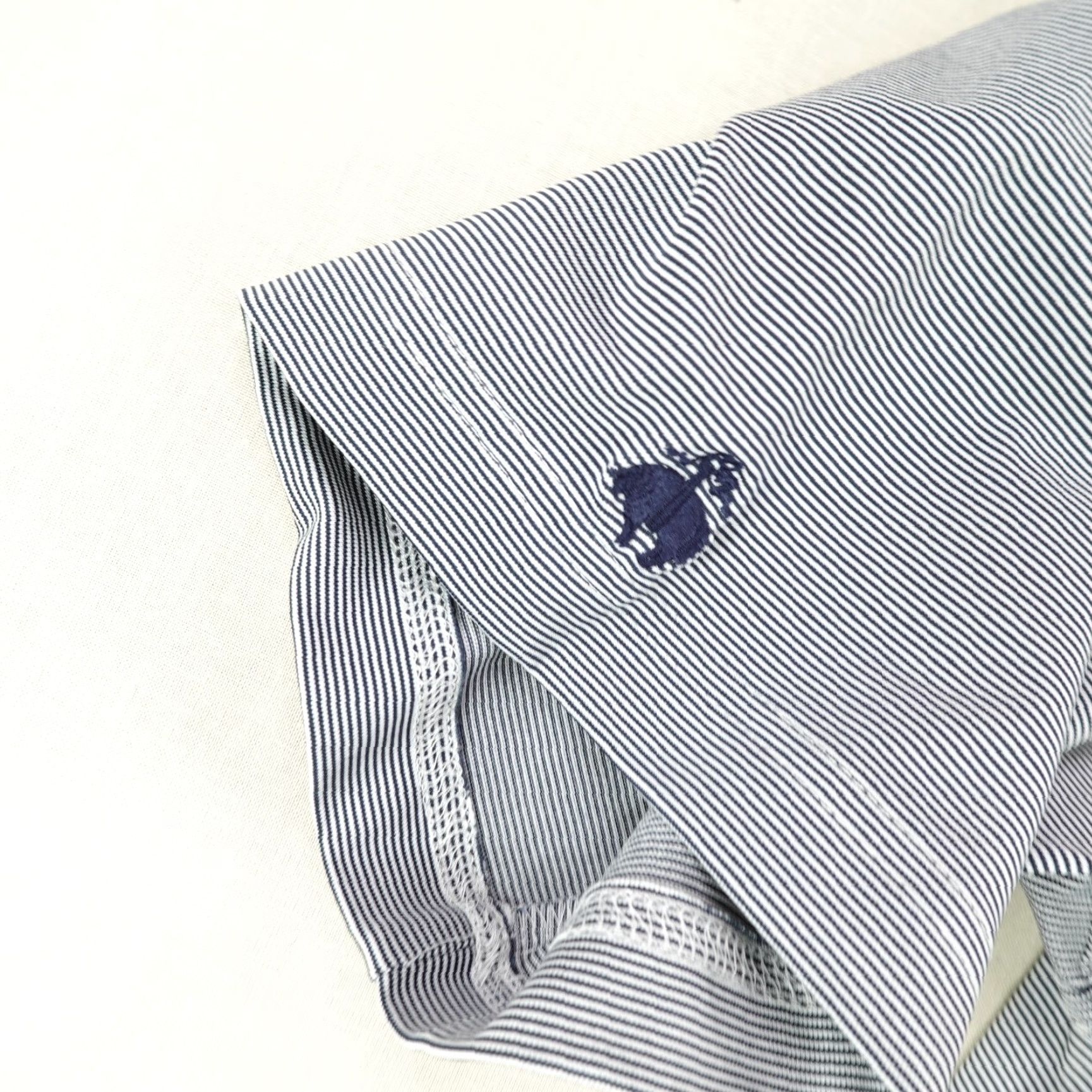 Brooks Brothers Brooks Brothers Polo Shirt Mens XL Gray Blue Stripes Performance Golf Flexible Size US XL / EU 56 / 4 - 4 Thumbnail