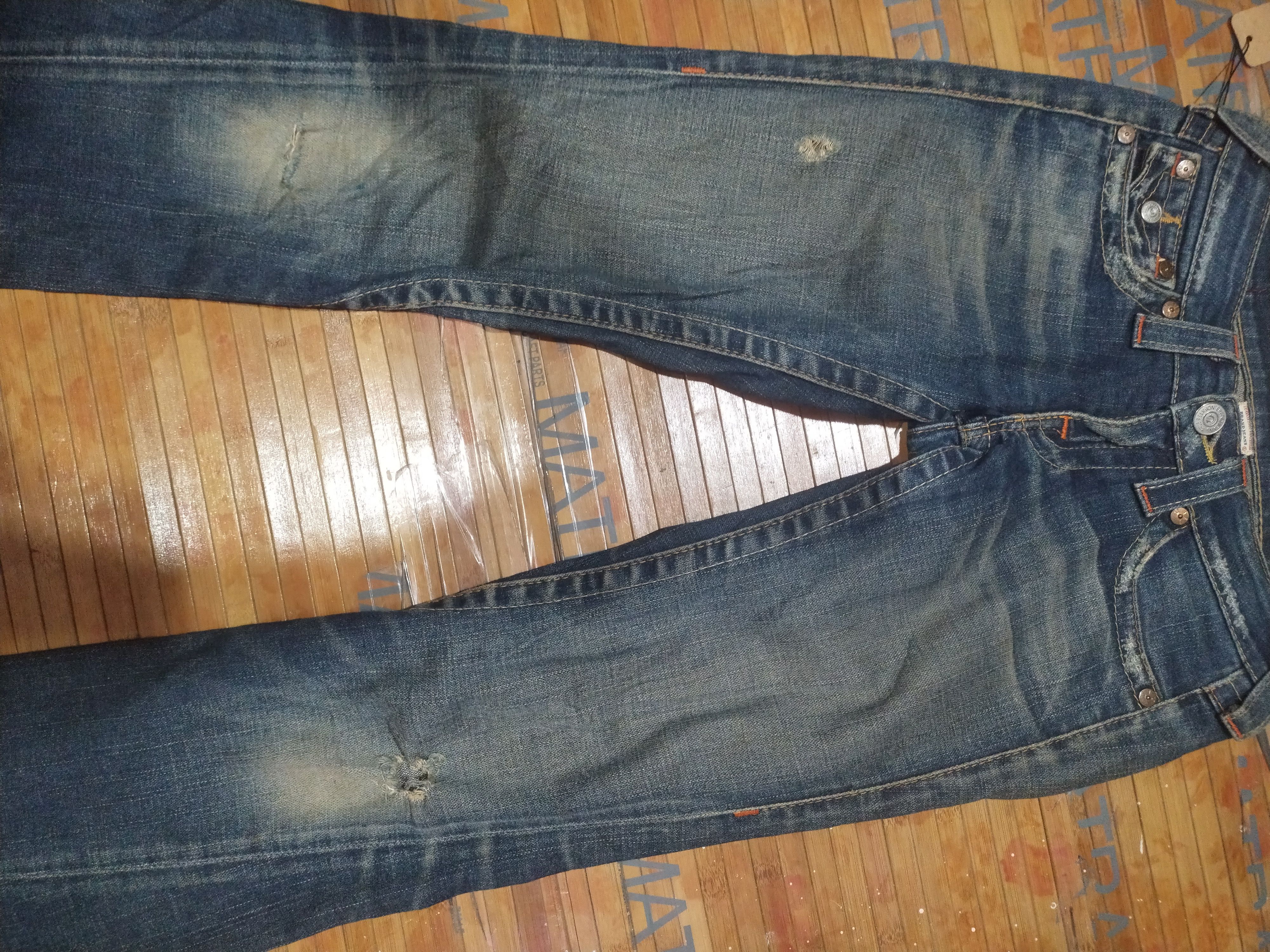 True Religion Jeans Disstressted True Religion Sz 24" Size 24" / US 00 / IT 34 - 10 Thumbnail
