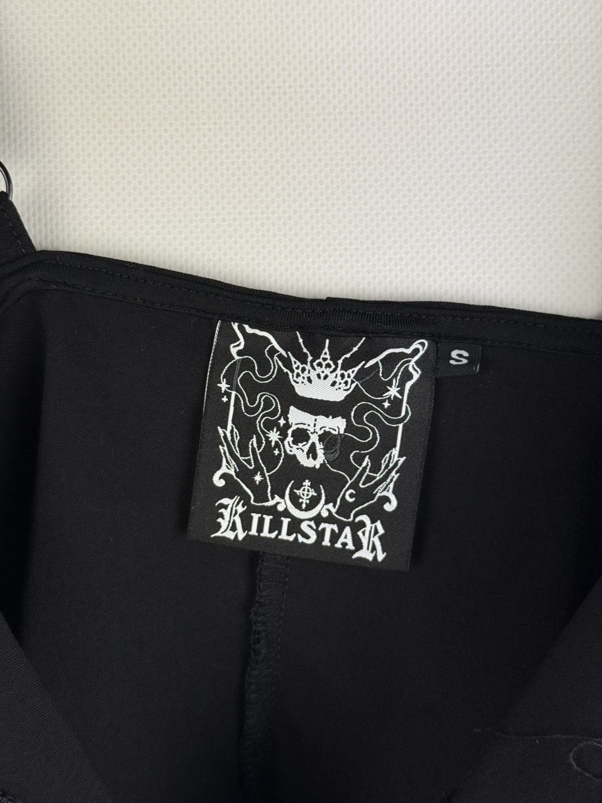 Killstar Killstar Ladies Gothic Corset Style Sleeveless Tank Top Size S / US 4 / IT 40 - 17 Thumbnail