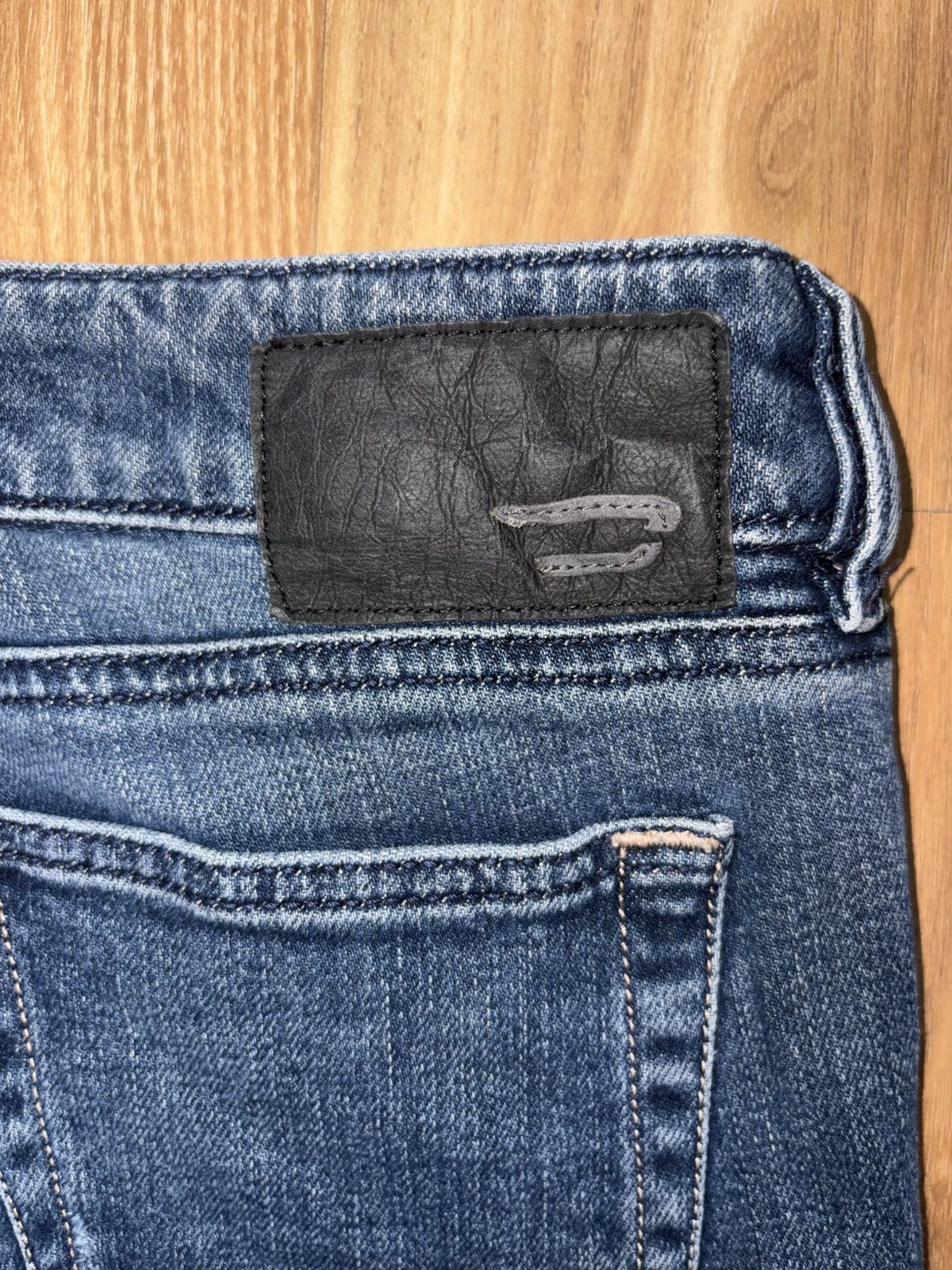 Diesel Diesel "Louvely" Flare Bootcut Jeans — Wash 008LA (Stretch) Size 28" / US 6 / IT 42 - 8 Thumbnail