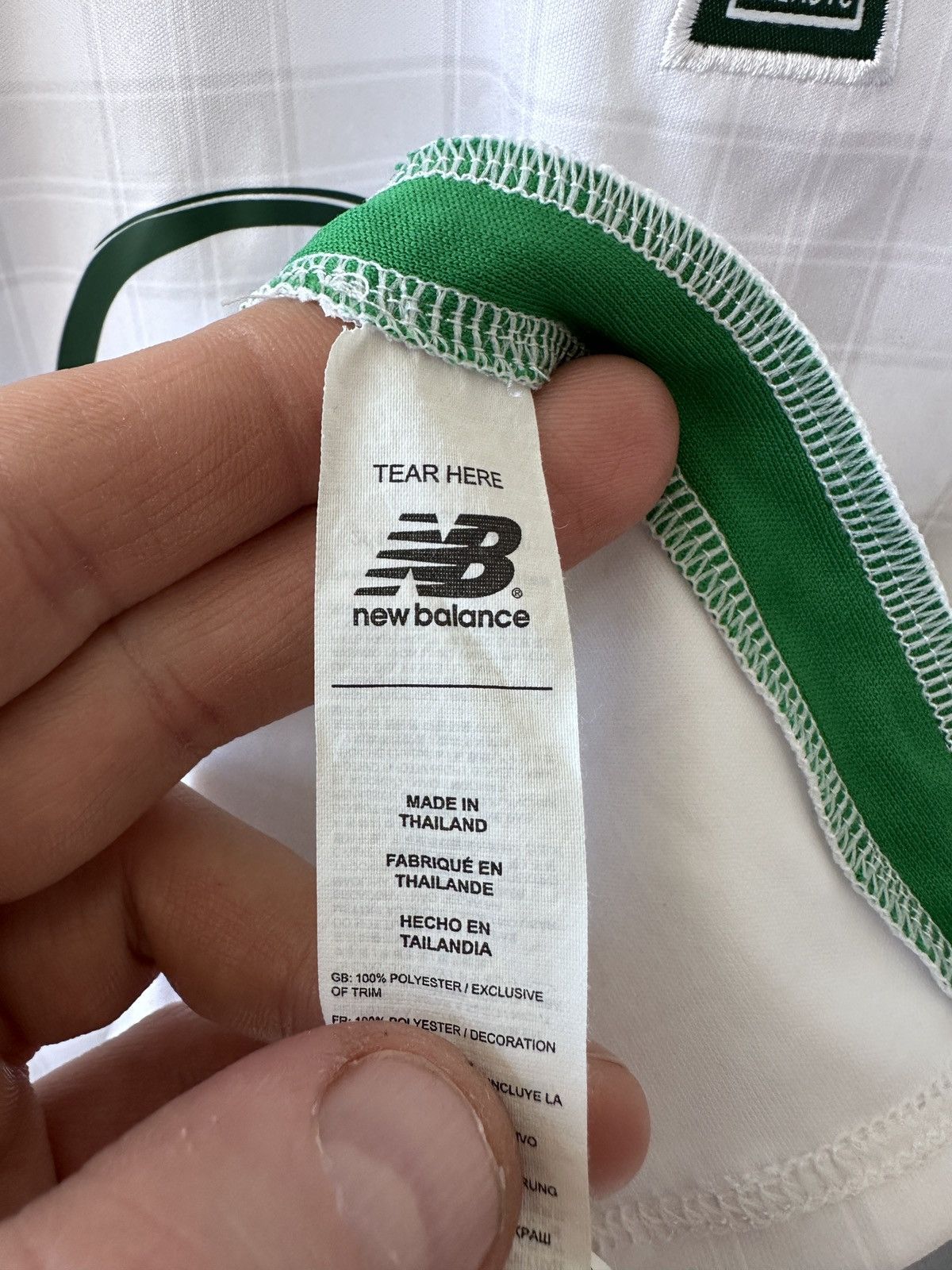 New Balance New balance Celtic 2018/2019 Away Long Sleeve Jersey Size US S / EU 44-46 / 1 - 8 Thumbnail