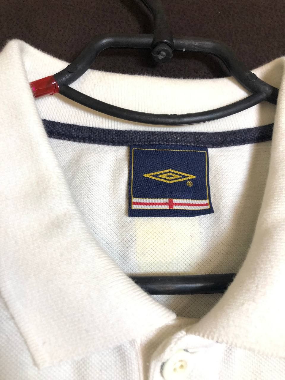 Umbro ENGLAND TEAM FOOTBALL POLO SHIRT JERSEY TRAINING UMBRO Size US L / EU 52-54 / 3 - 7 Thumbnail