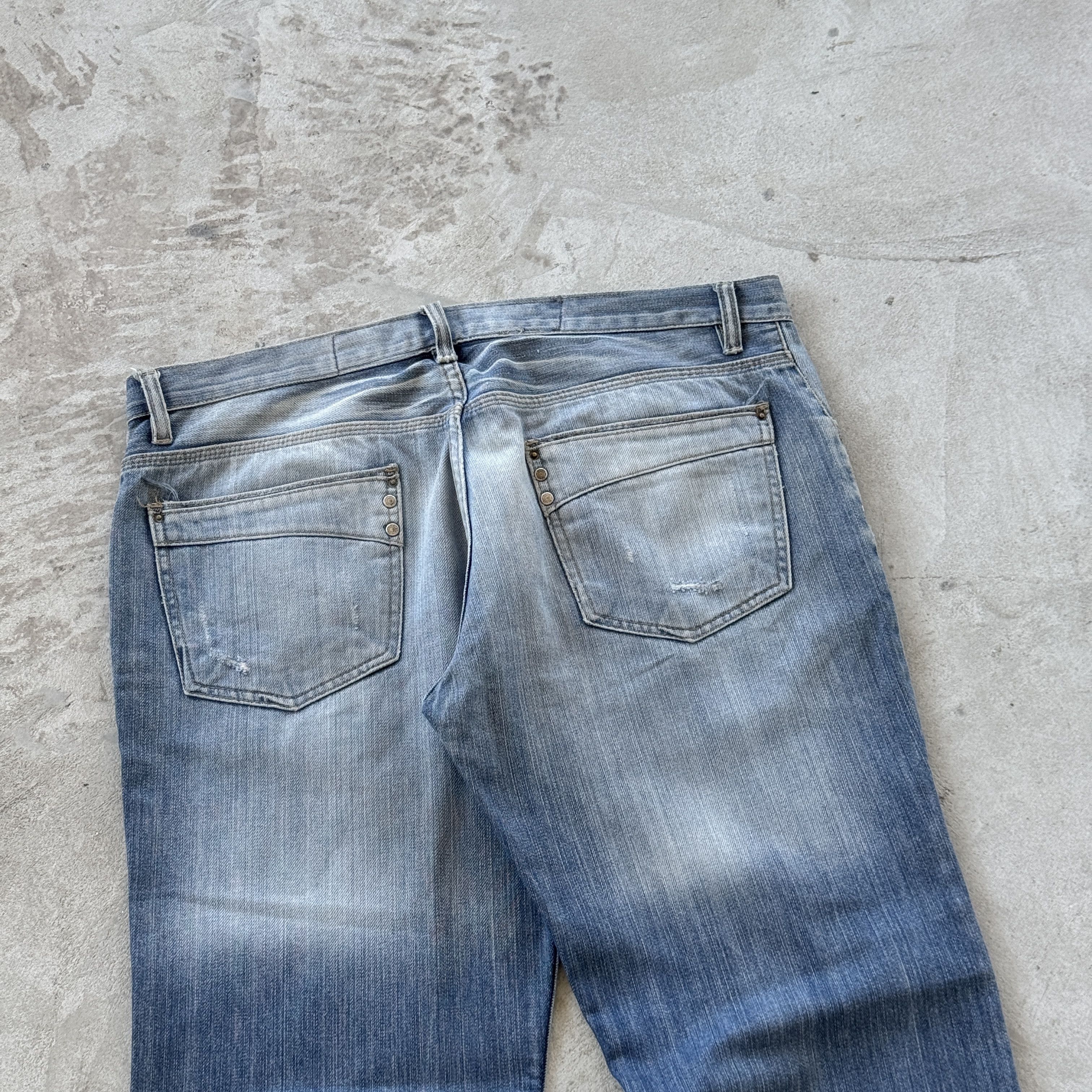 Diesel Vintage Diesel Baggy Washed Blue Jeans Size US 36 / EU 52 - 4 Thumbnail
