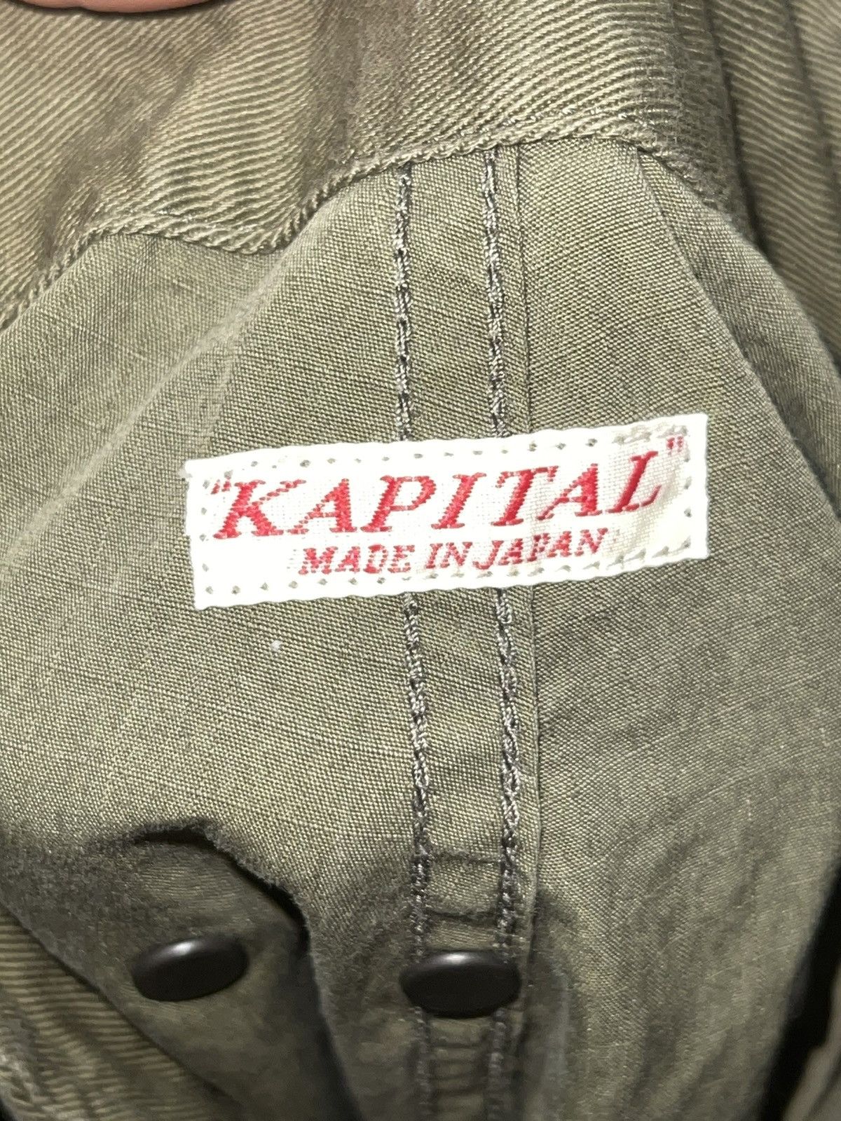 Kapital Kapital Wide-Leg Cotton-Ripstop Cargo Trousers Size 2 Size US 32 / EU 48 - 3 Thumbnail