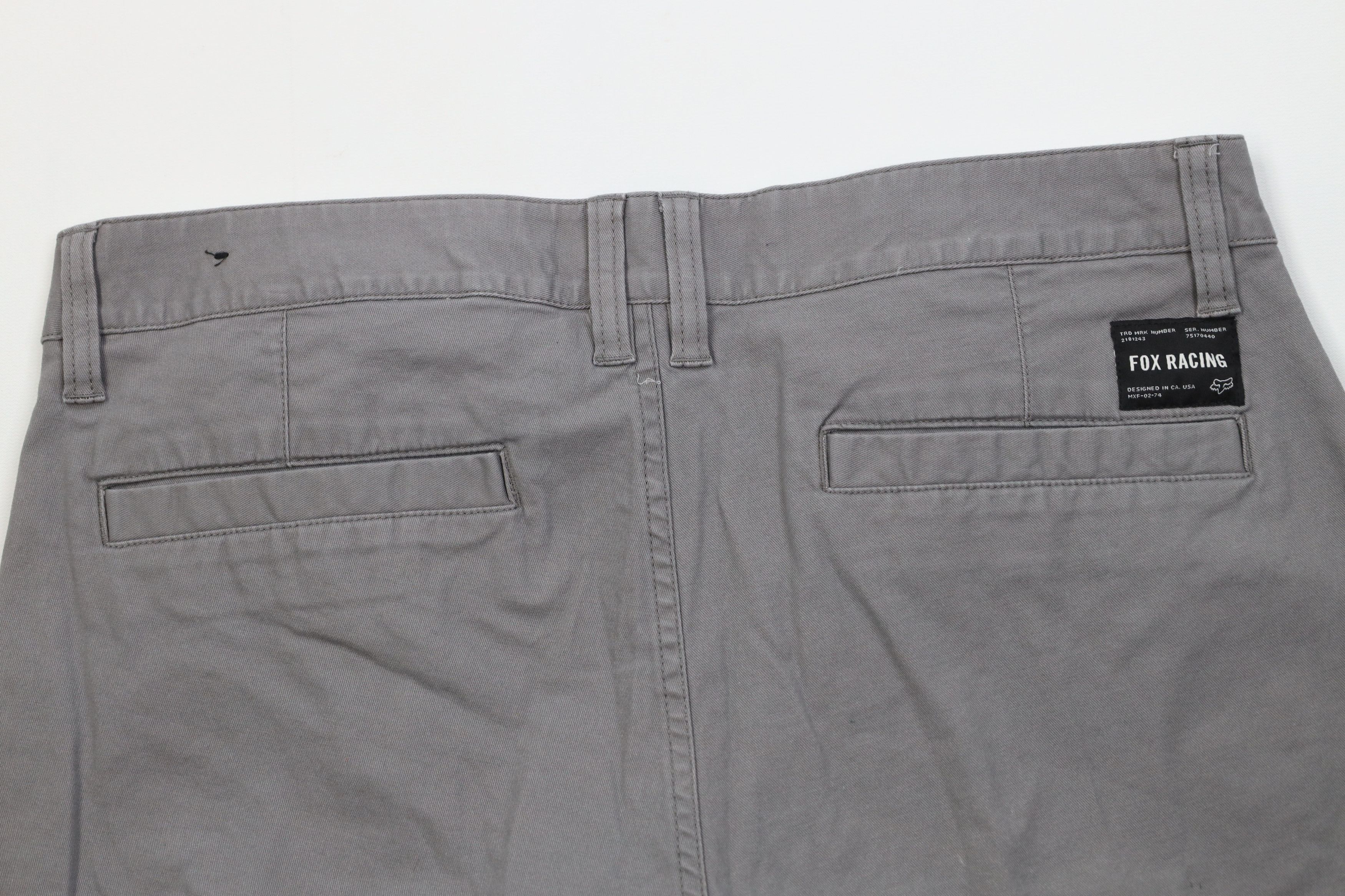 Fox Racing Vintage Y2K Fox Racing Spell Motocross Racing Shorts Gray Size US 33 - 9 Thumbnail
