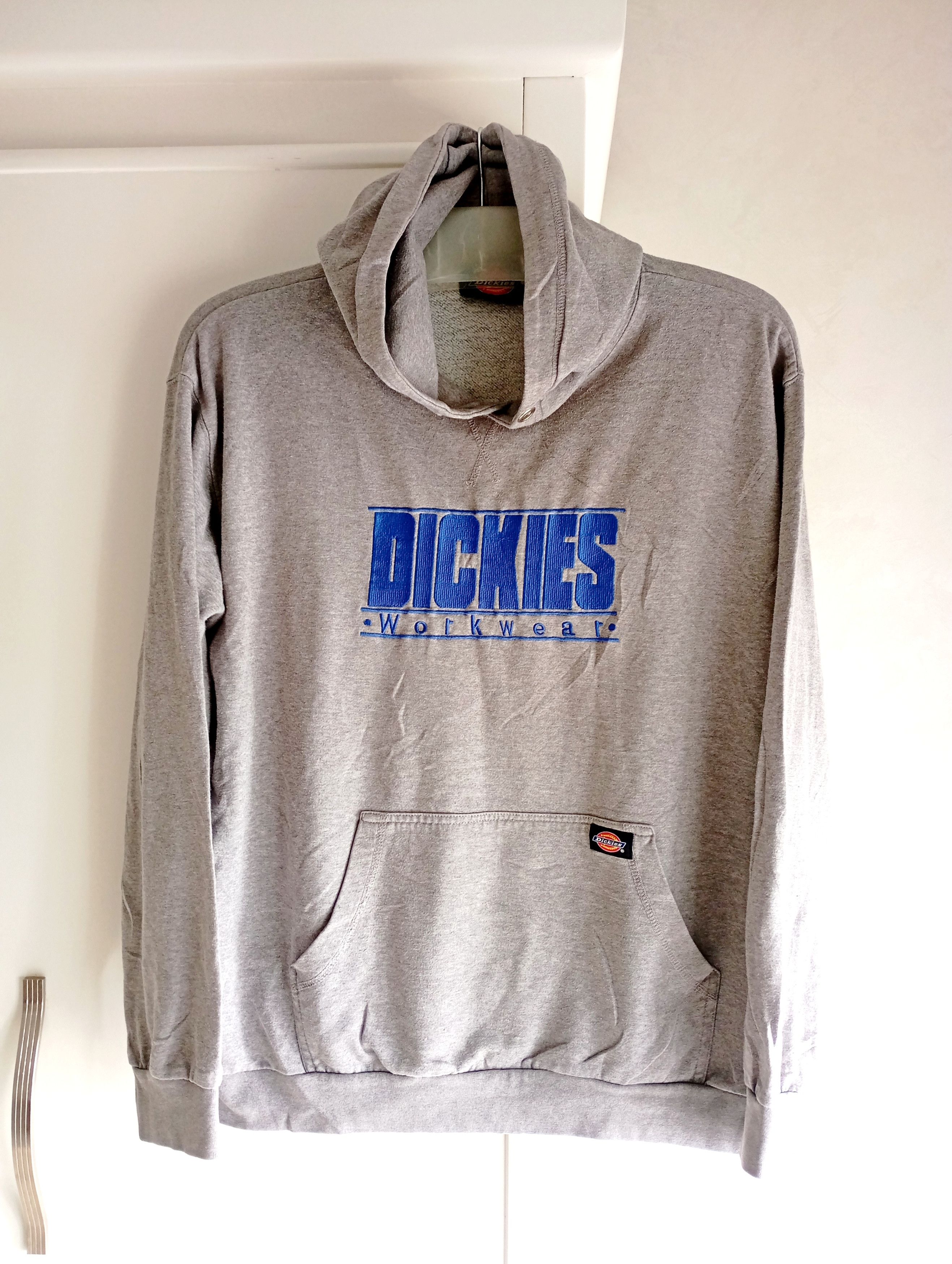 Dickies × Vintage Vintage Dickies Workwear Spellout Hoodie L Size US L / EU 52-54 / 3 - 1 Thumbnail