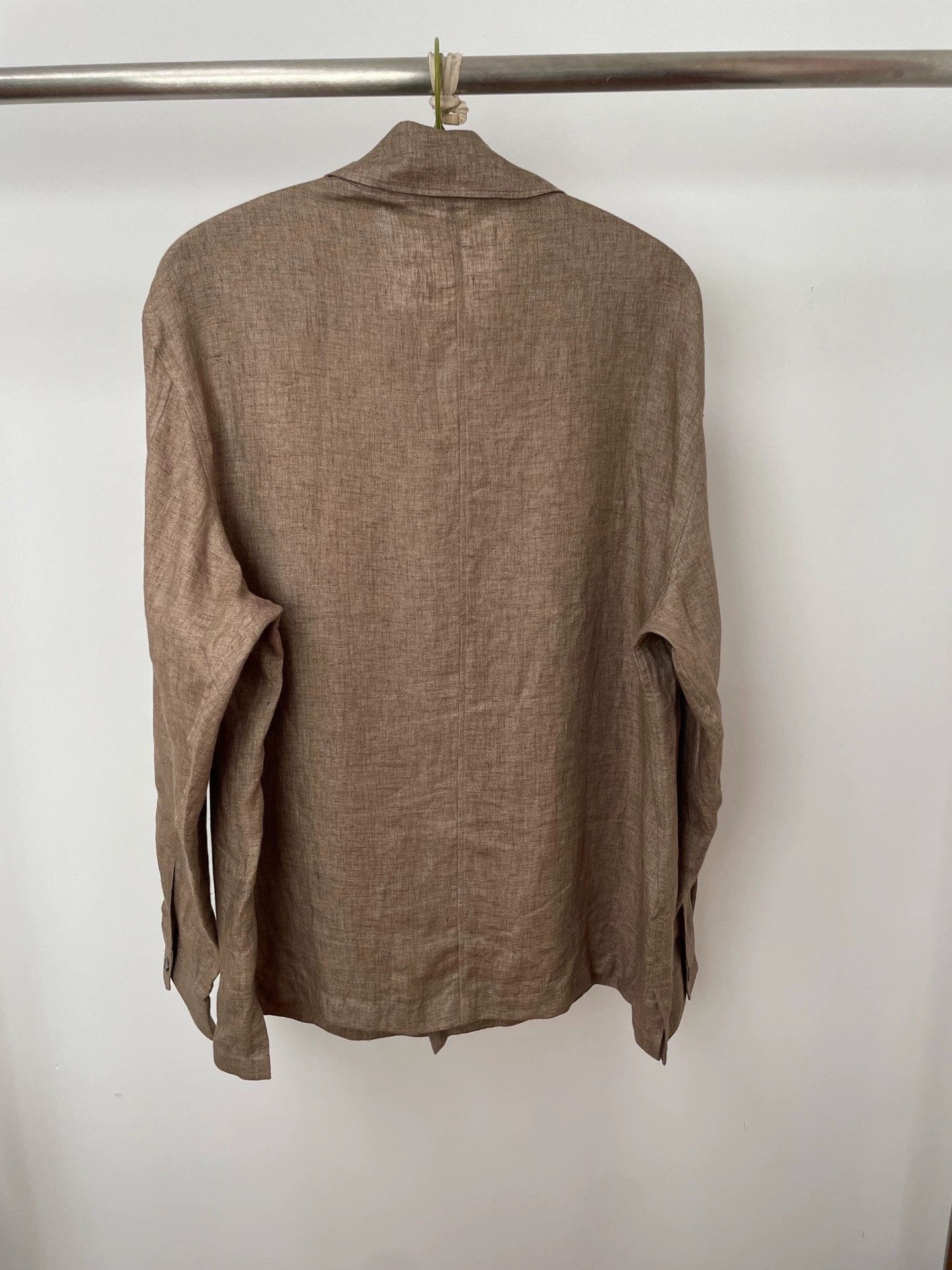 Ermenegildo Zegna Zegna Main Line Linen Shirt New Size L Size US L / EU 52-54 / 3 - 2 Thumbnail