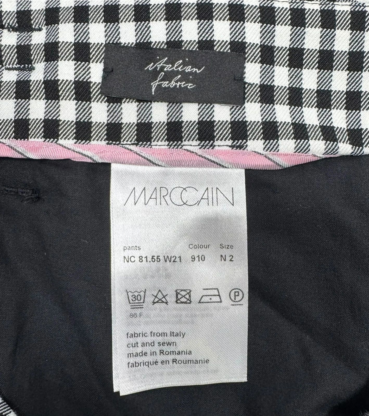 Other Marc Cain Plaid Chino Pants Cotton size 2 Size 28" / US 6 / IT 42 - 11 Thumbnail