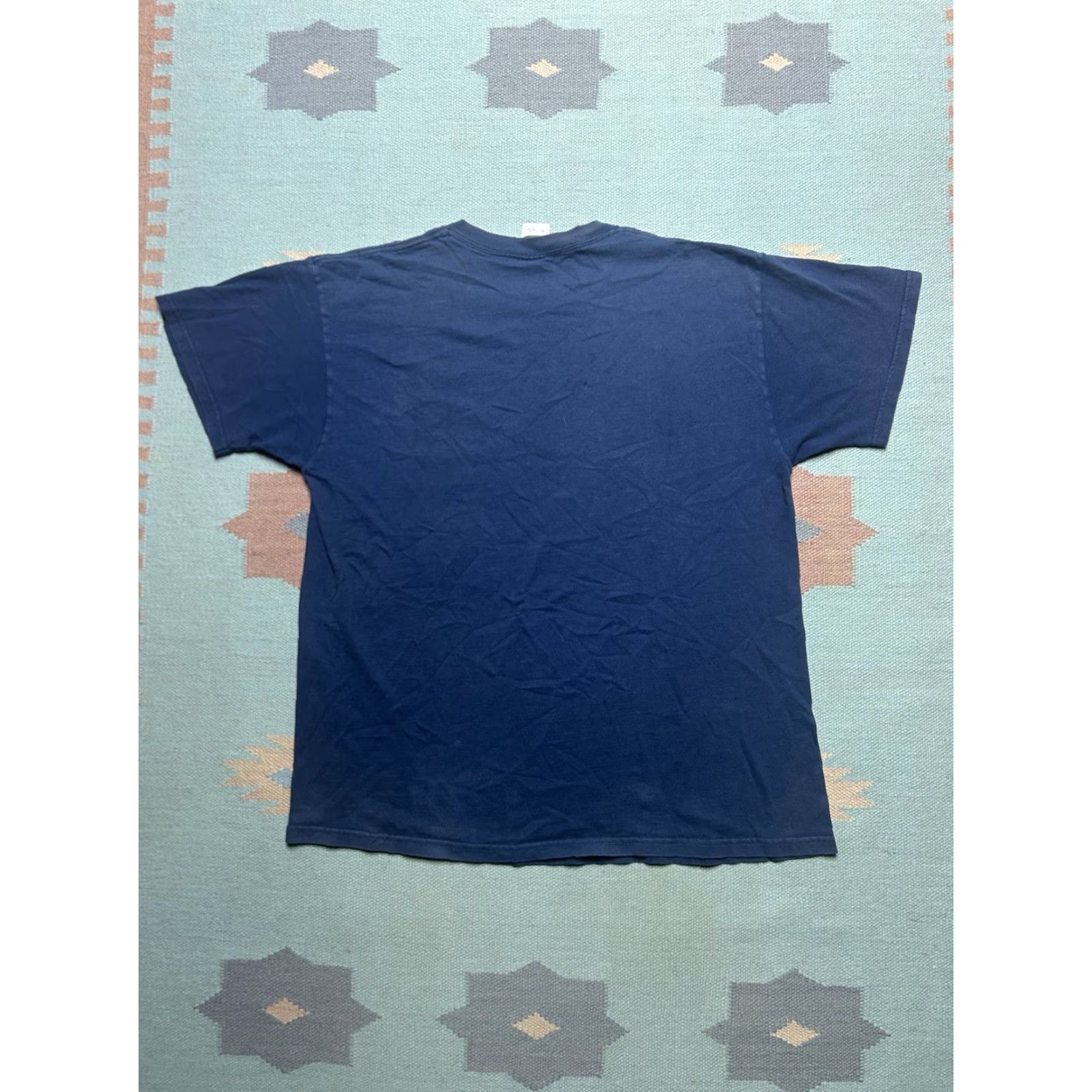 Vintage VINTAGE Michigan Wolverines Go Blue College T-Shirt XL Men Blue Shirt Size US XL / EU 56 / 4 - 7 Thumbnail