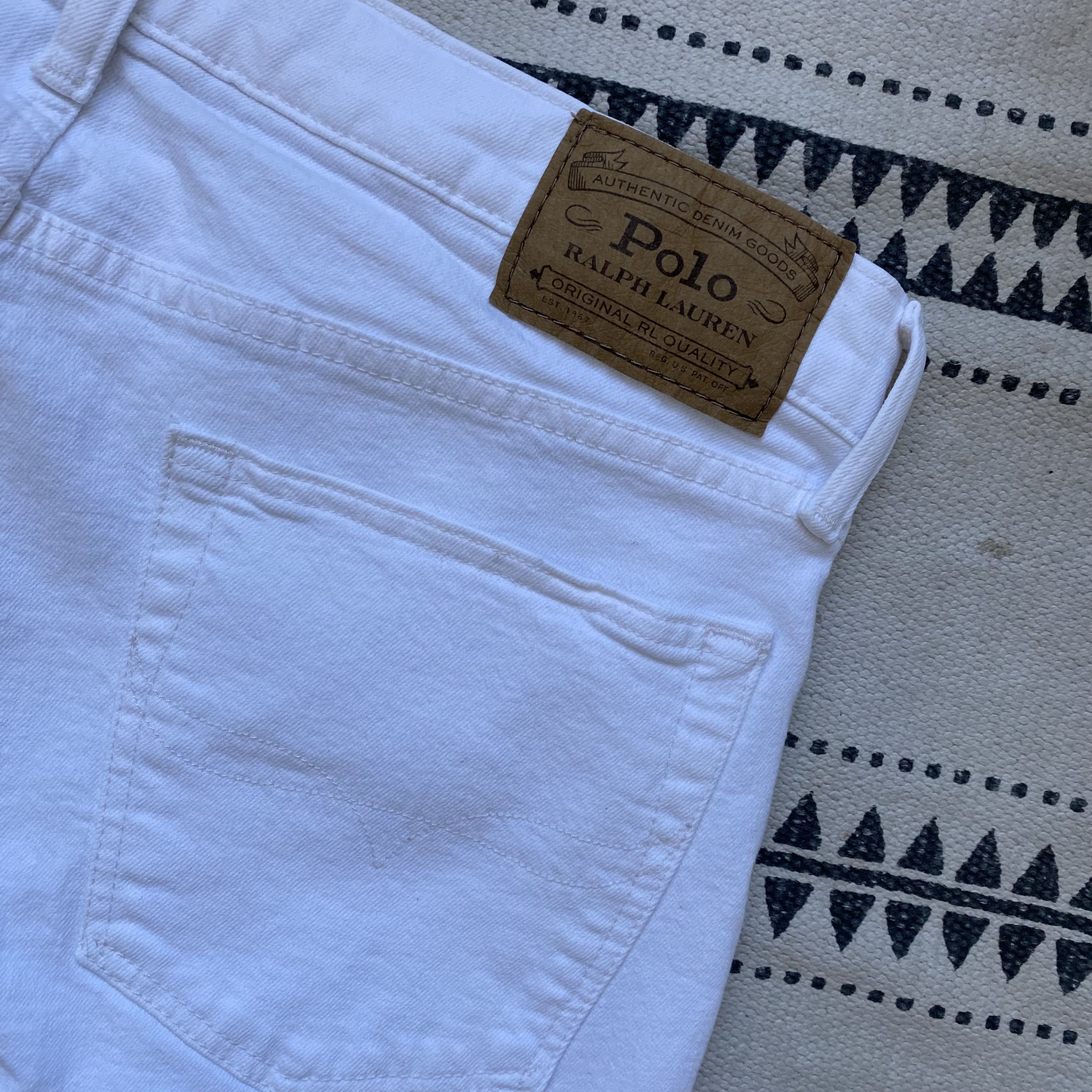 RRL Ralph Lauren Polo Ralph Lauren Slim Straight Jeans luxury Denim pants Size US 32 / EU 48 - 13 Thumbnail