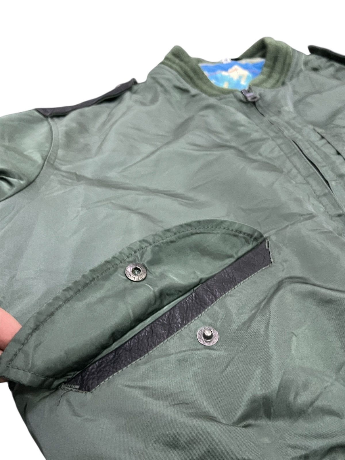 Chevignon Iconic Chevignon Bomber / Flight Jacket – Made in France Size US XL / EU 56 / 4 - 4 Thumbnail
