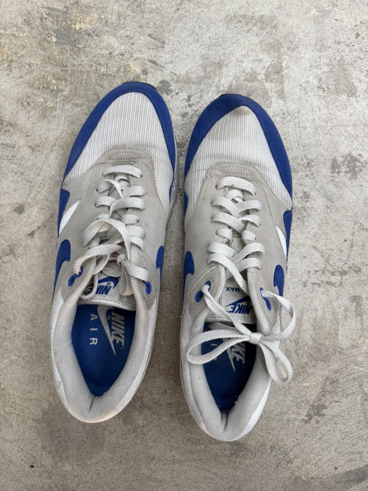 Nike Nike Air Max 1 Anniversary Royal 2017 Size US 10.5 / EU 43-44 - 2 Thumbnail