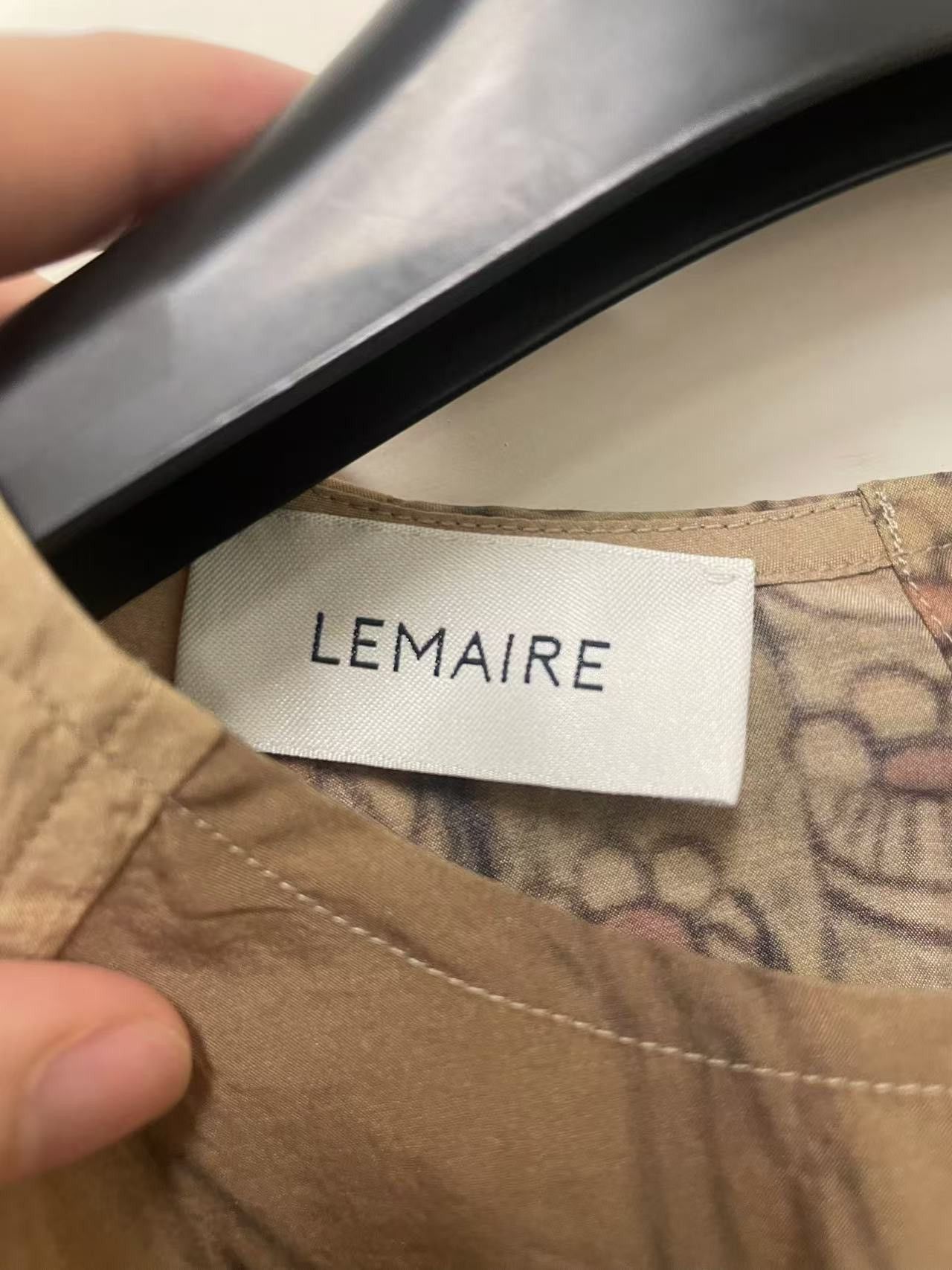 Lemaire Lemaire 21SS Martin Ramirez Dry Silk Shirt Size US M / EU 48-50 / 2 - 7 Thumbnail