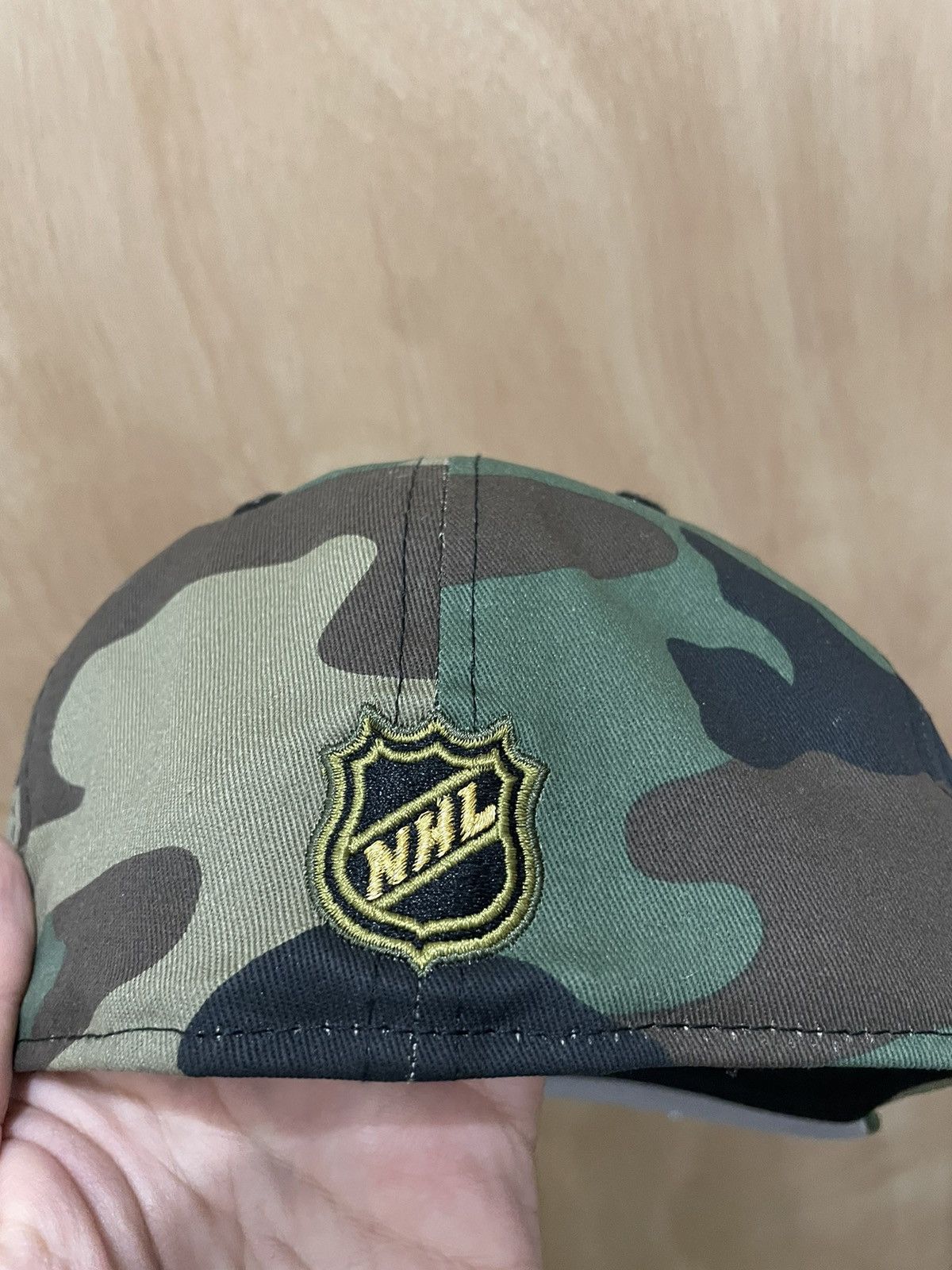 NHL Myfitteds New Jersey devils camo 2000 nhl Stanley cup 7 1/8 Size ONE SIZE - 5 Thumbnail