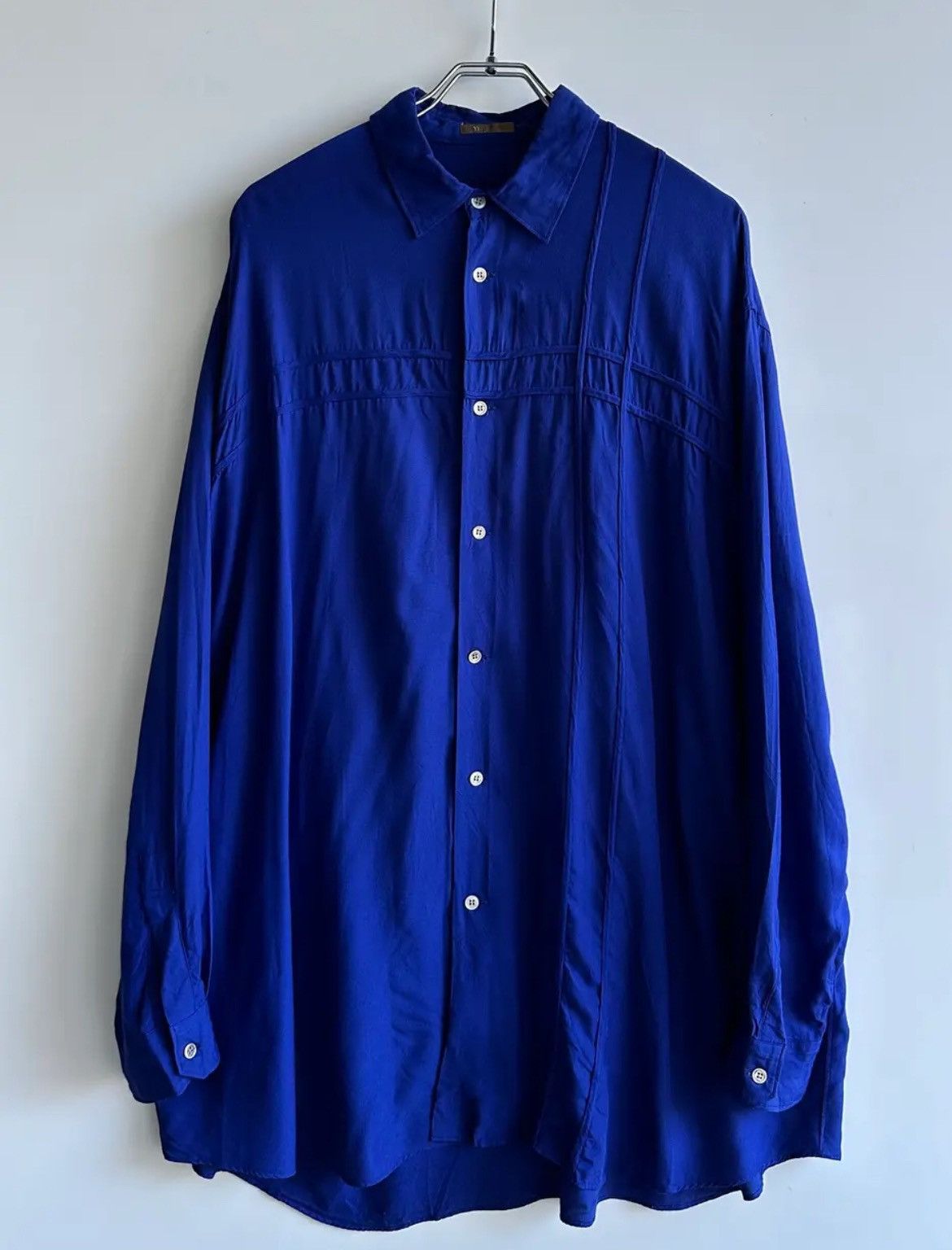 Yohji Yamamoto Yohji Yamamoto 1993ss Rayon oversizes shirt Y's for men Size US XL / EU 56 / 4 - 1 Thumbnail