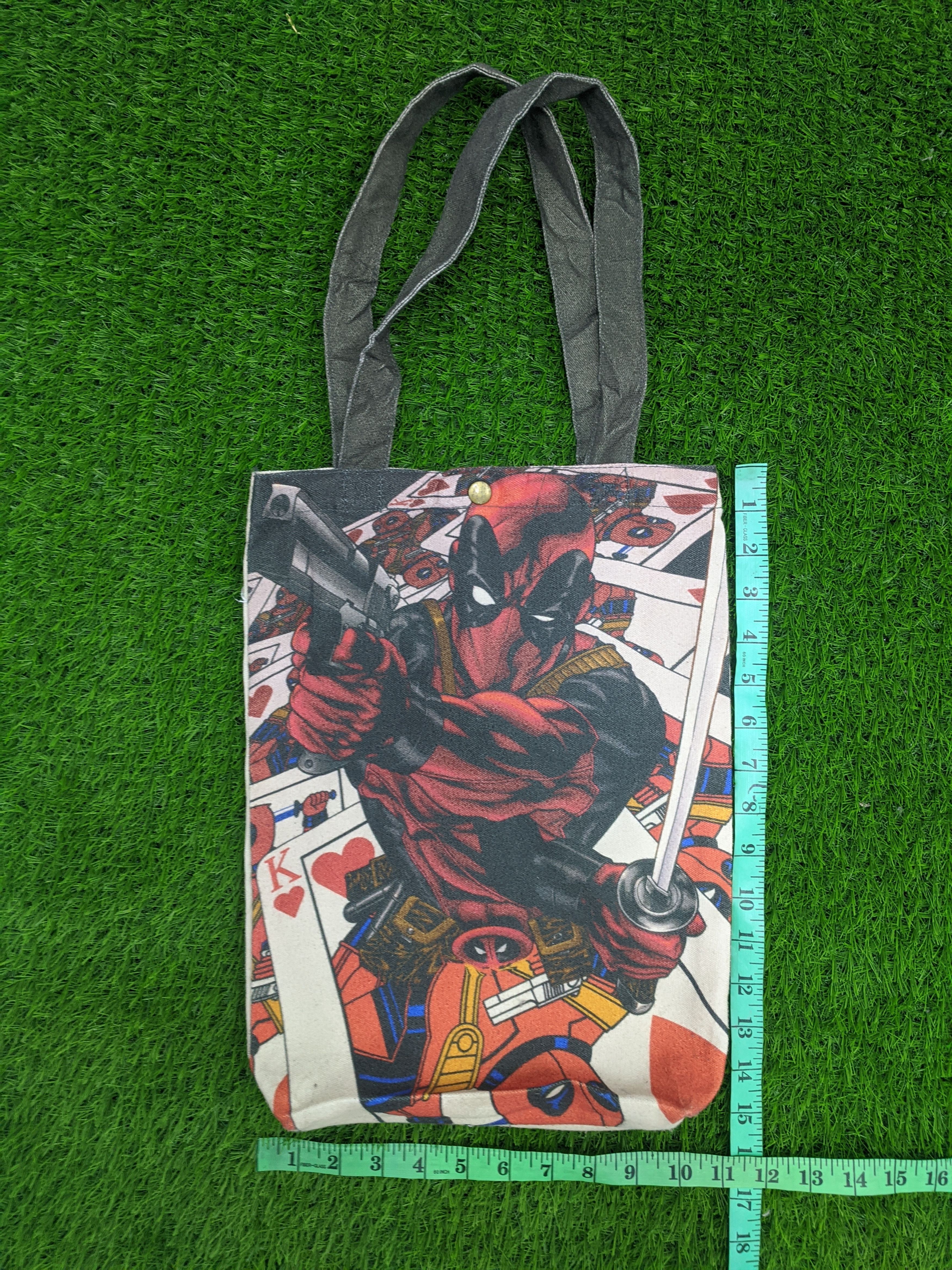 Marvel Comics Vintage Deadpool Fullprint Totebag Japanese Style BG0006 Size ONE SIZE - 4 Thumbnail
