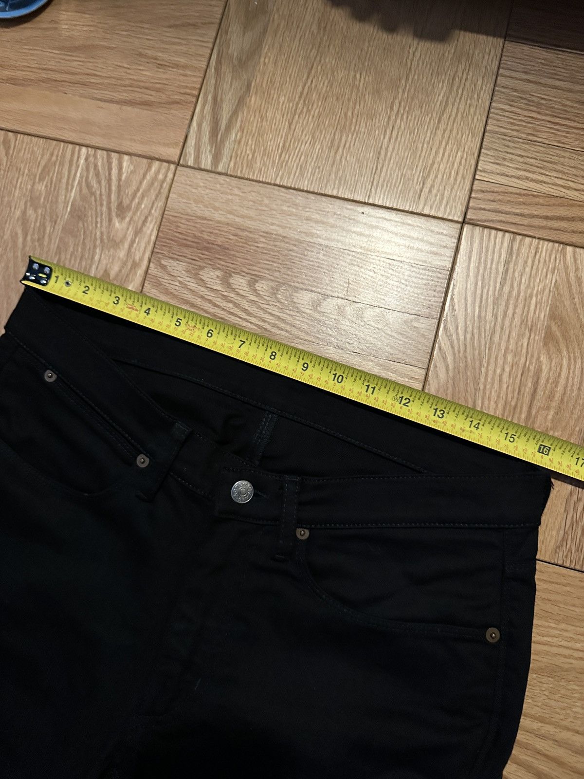 Acne Studios Acne Studios Max Stay Black Size US 32 / EU 48 - 7 Thumbnail