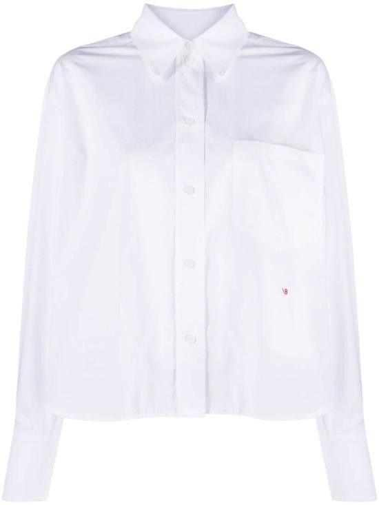 Victoria Beckham VICTORIA BECKHAM Women Shirts 1124WSH005238A WHITE White Size M / US 6-8 / IT 42-44 - 1 Thumbnail