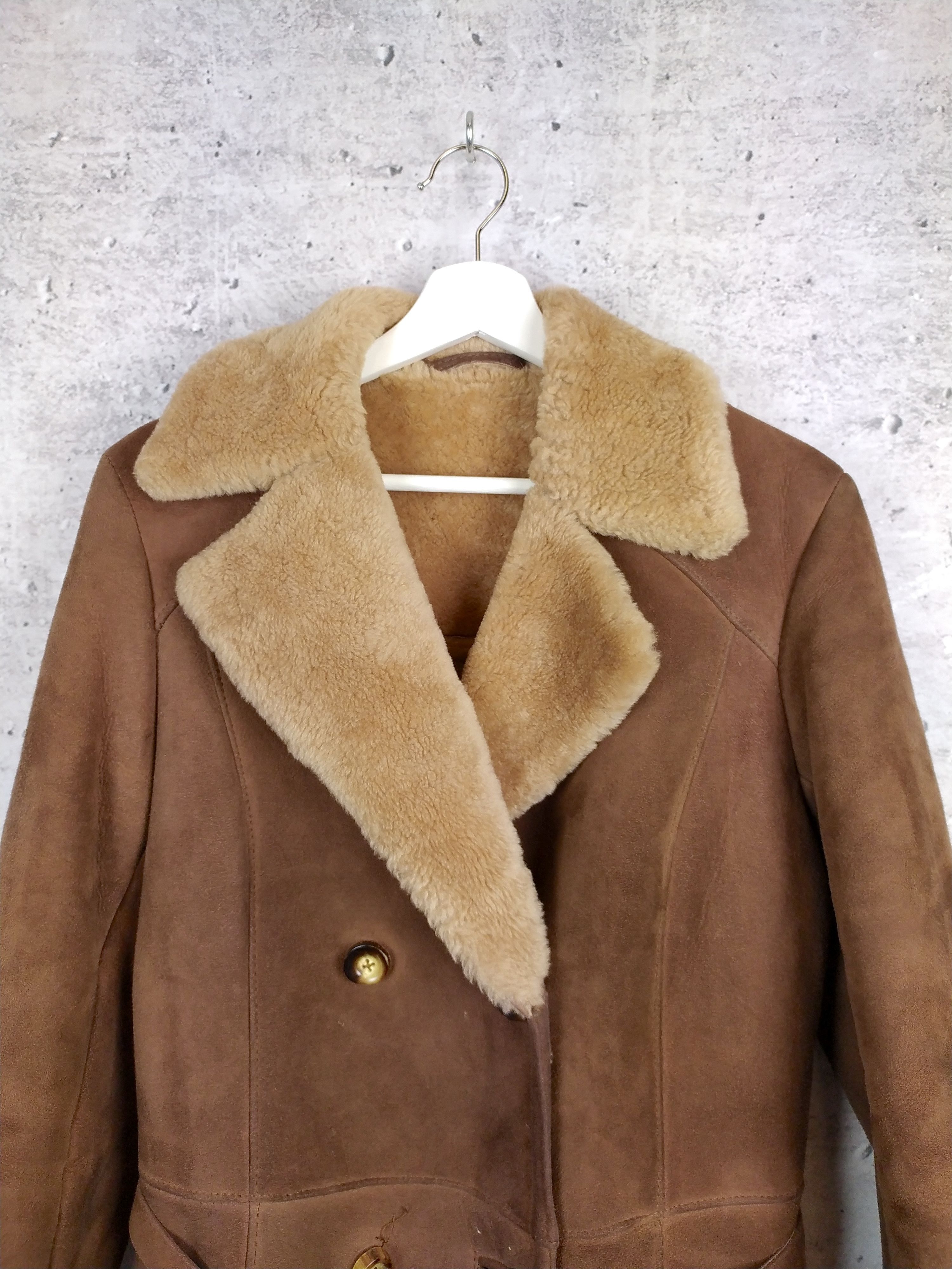 Vintage Sawyer of Napa - California shearling coat Size S / US 4 / IT 40 - 3 Thumbnail