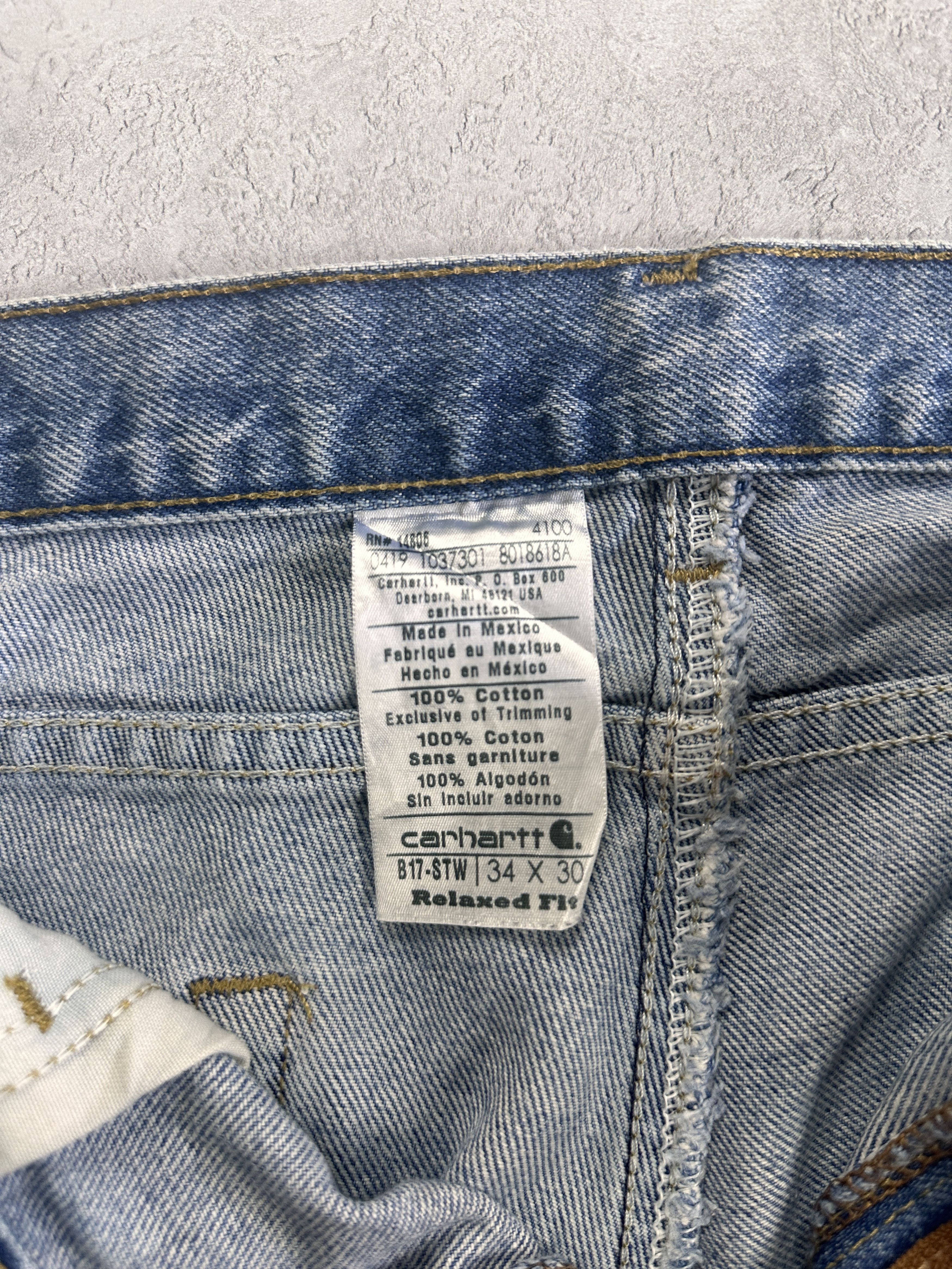 Carhartt × Vintage Vintage Carhartt Workwear Denim Pant Size US 34 / EU 50 - 5 Thumbnail