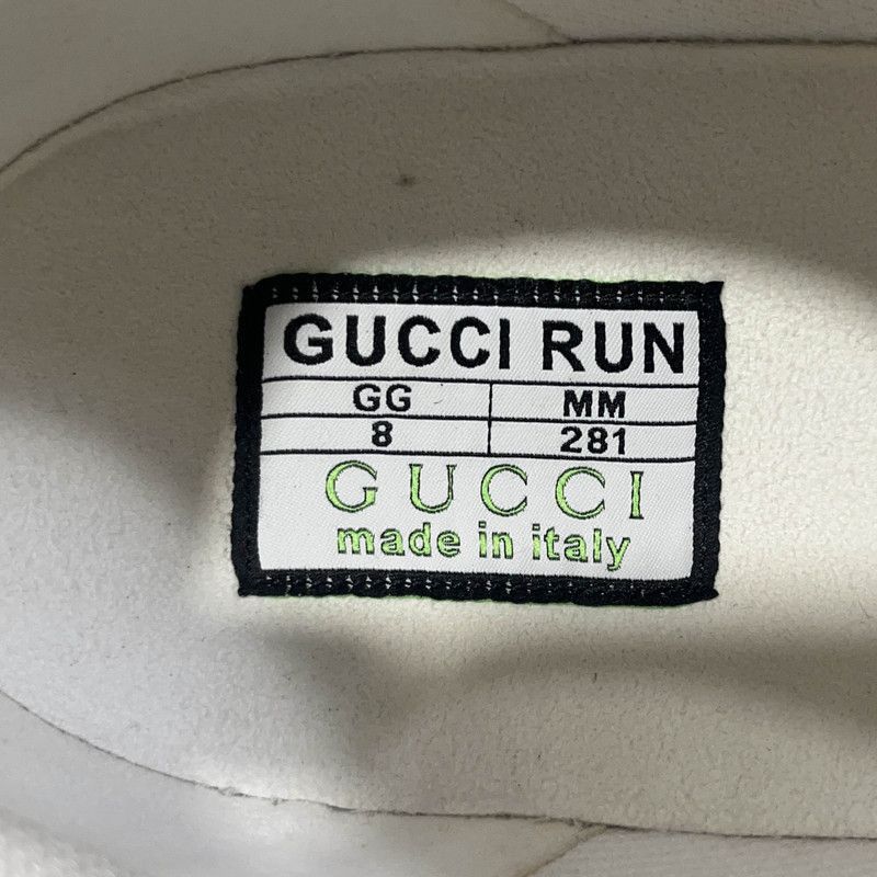 Gucci Gucci Fashion Knit Low-Top Sneakers for Men - Size US 8.5 / EU 41-42 - 4 Thumbnail