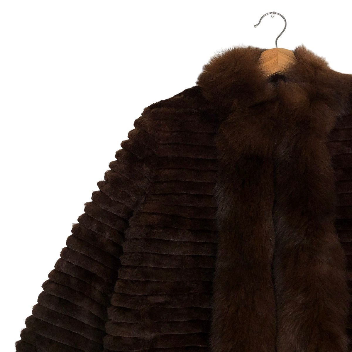 Japanese Brand 🔥Saga Fox Mink Fur Design Heavy Jacket Japan Made Size US M / EU 48-50 / 2 - 7 Thumbnail