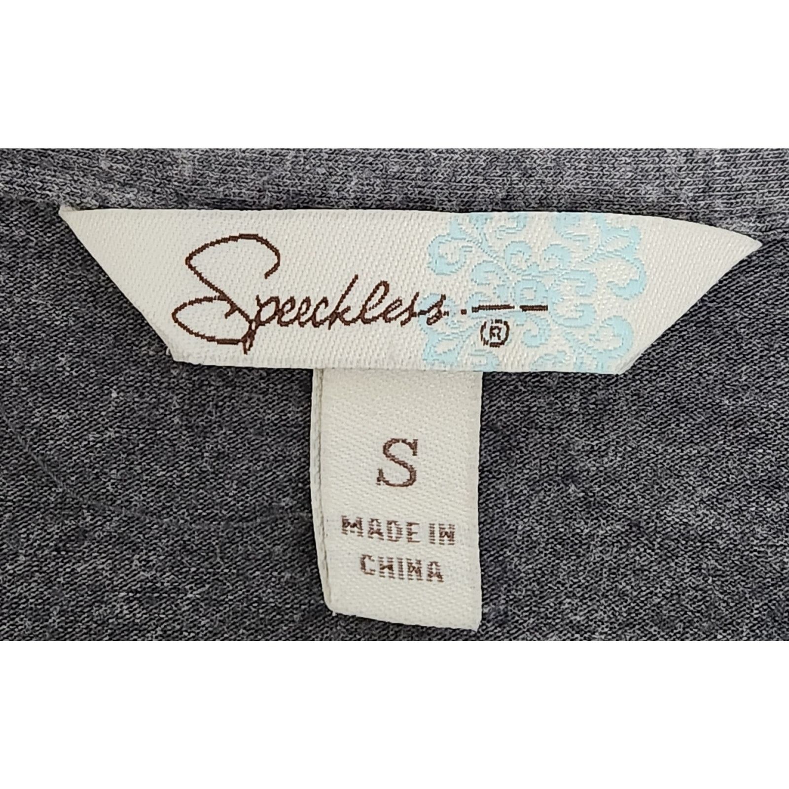 Other Speechless Gray Heathered Ruffle Pleated Bodice Mini Dress S Size S / US 4 / IT 40 - 5 Thumbnail