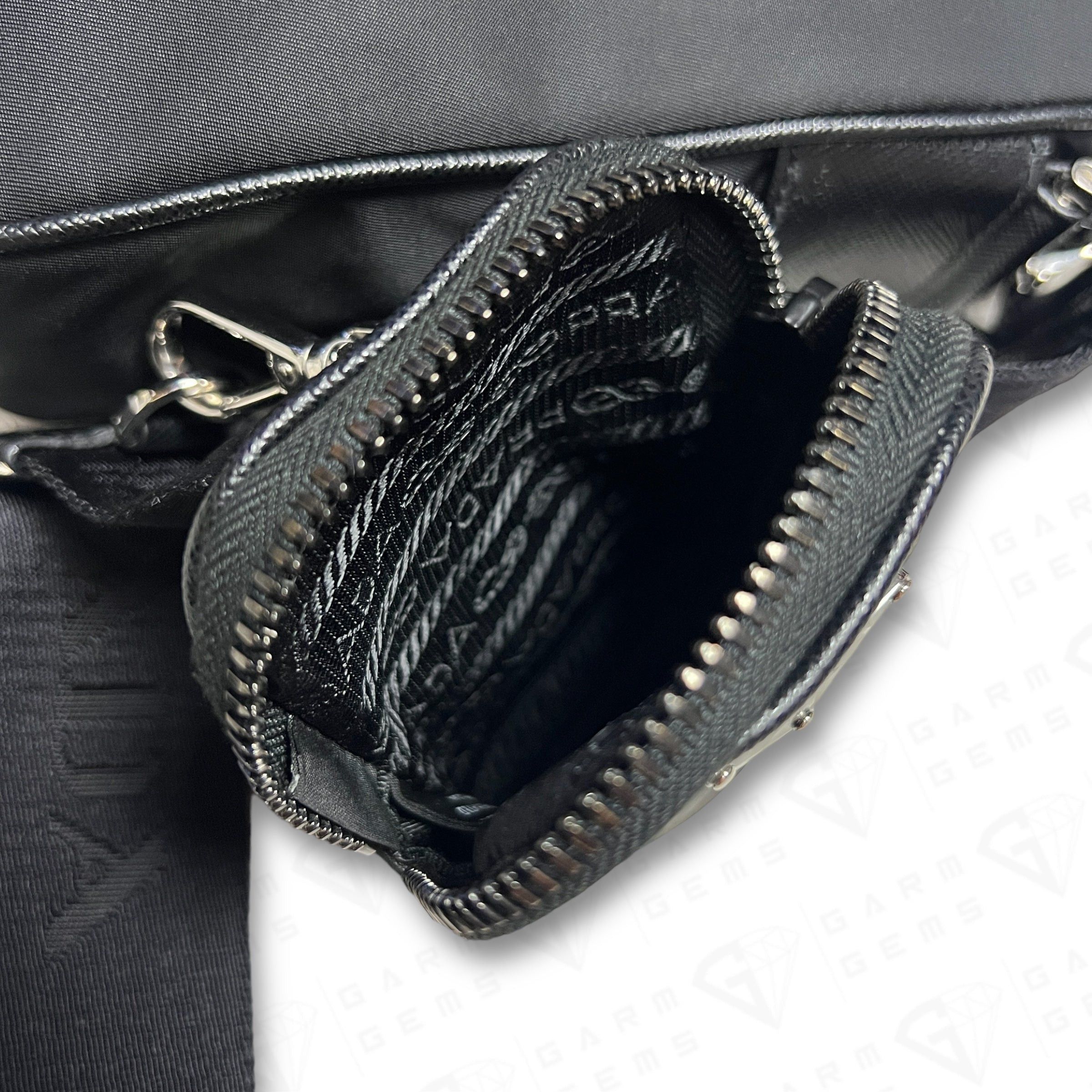 Prada Prada Re-Nylon and Saffiano Leather Crossbody Bag Size ONE SIZE - 12 Thumbnail