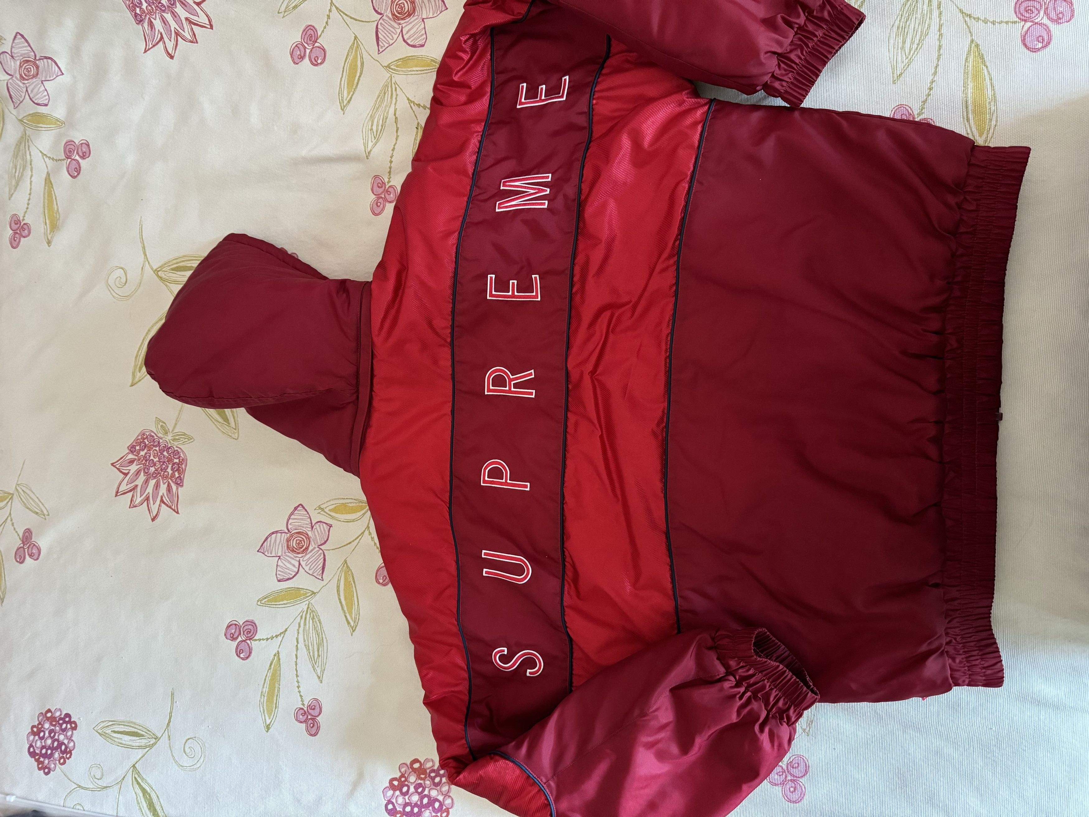 Supreme Supreme Sports Piping Puffy Jacket | Grailed