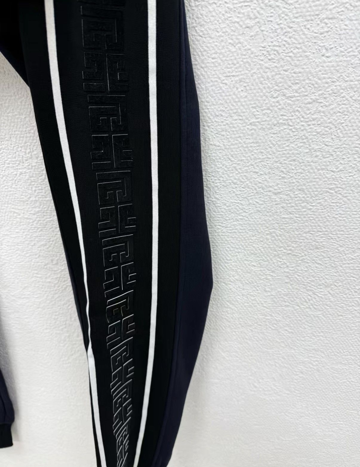 Balmain BALMAIN Flocked Logo 100% Cotton Drawstring Sweatpants J30 Size US 38 / EU 54 - 6 Thumbnail