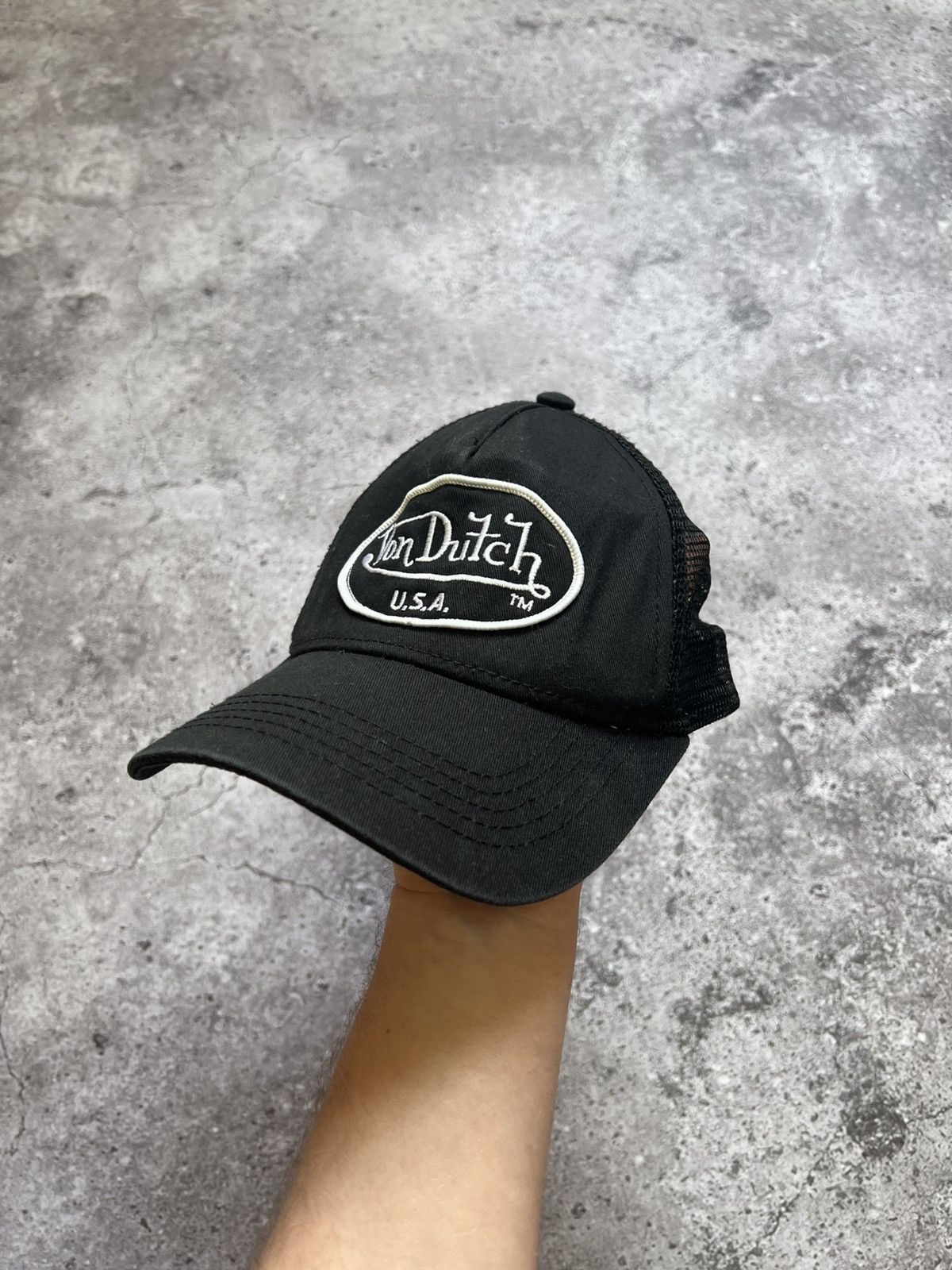 Von Dutch Von Dutch Cap Hat Trucker Classic Logo Y2K Size ONE SIZE - 3 Thumbnail