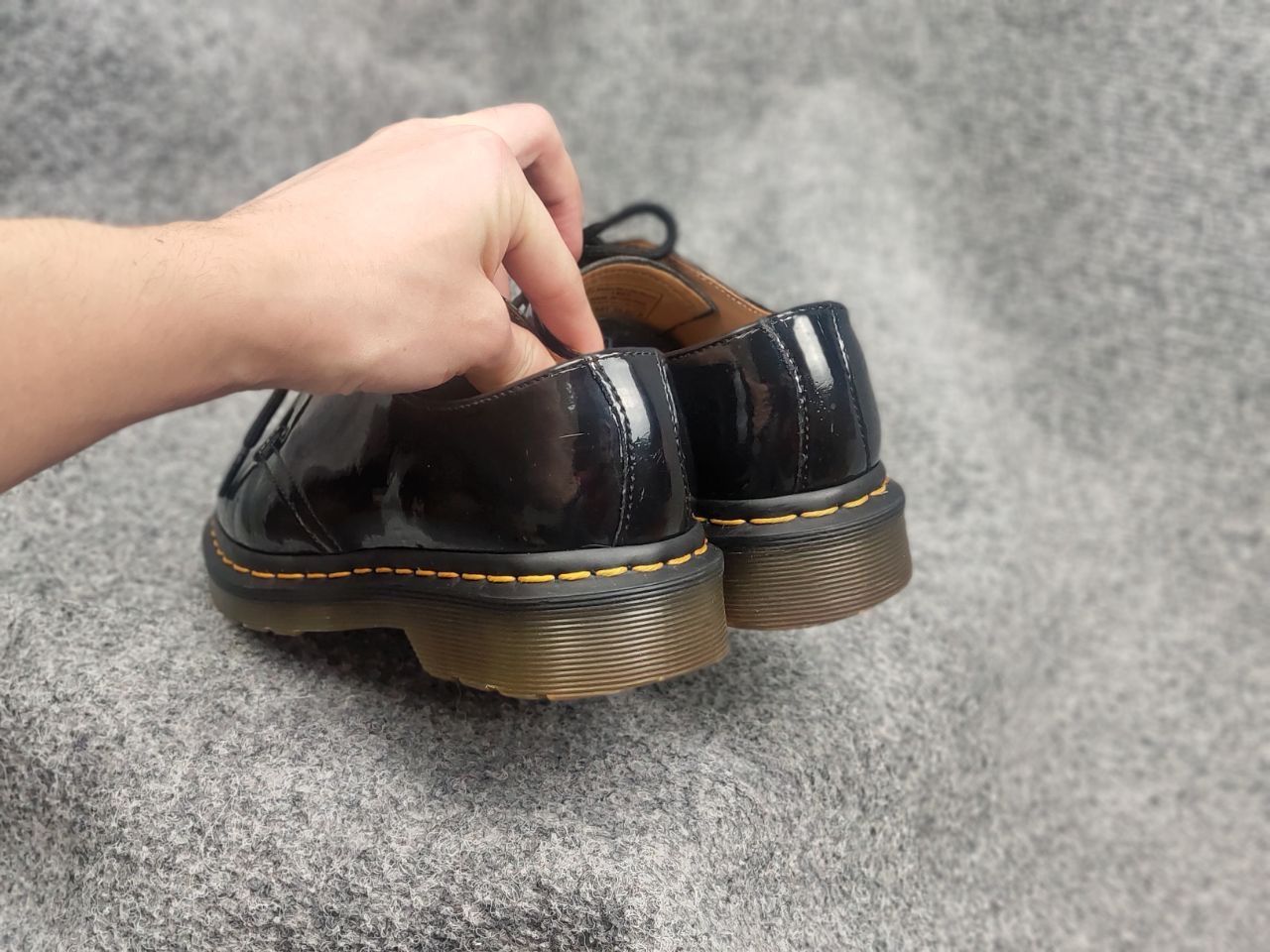 Dr. Martens Dr. Martens 1461 Classic Patent Leather Oxford Shoes Boots Size US 7 / IT 37 - 14 Thumbnail