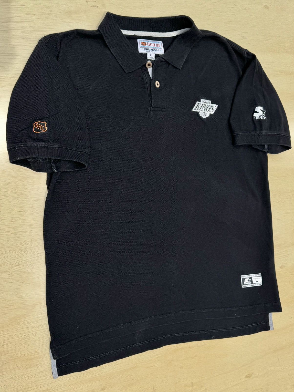 NHL × Starter × Vintage Vintage Starter Los Angeles Kings 90’s Gretzky Hockey Shirt Size US L / EU 52-54 / 3 - 2 Thumbnail