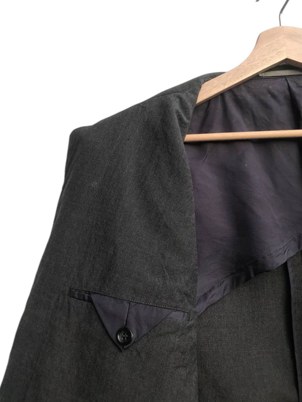 Comme des Garcons CdG Homme AD1989 Grey Blazer Size US S / EU 44-46 / 1 - 10 Thumbnail