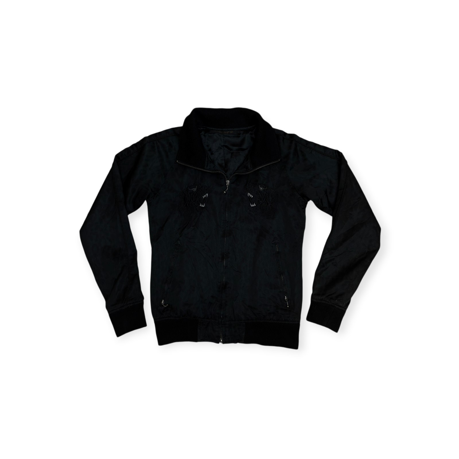Japanese Brand Vintage Yankee A Go Go "Tiger" Sukajan Track Jacket embroid Size US XS / EU 42 / 0 - 14 Thumbnail