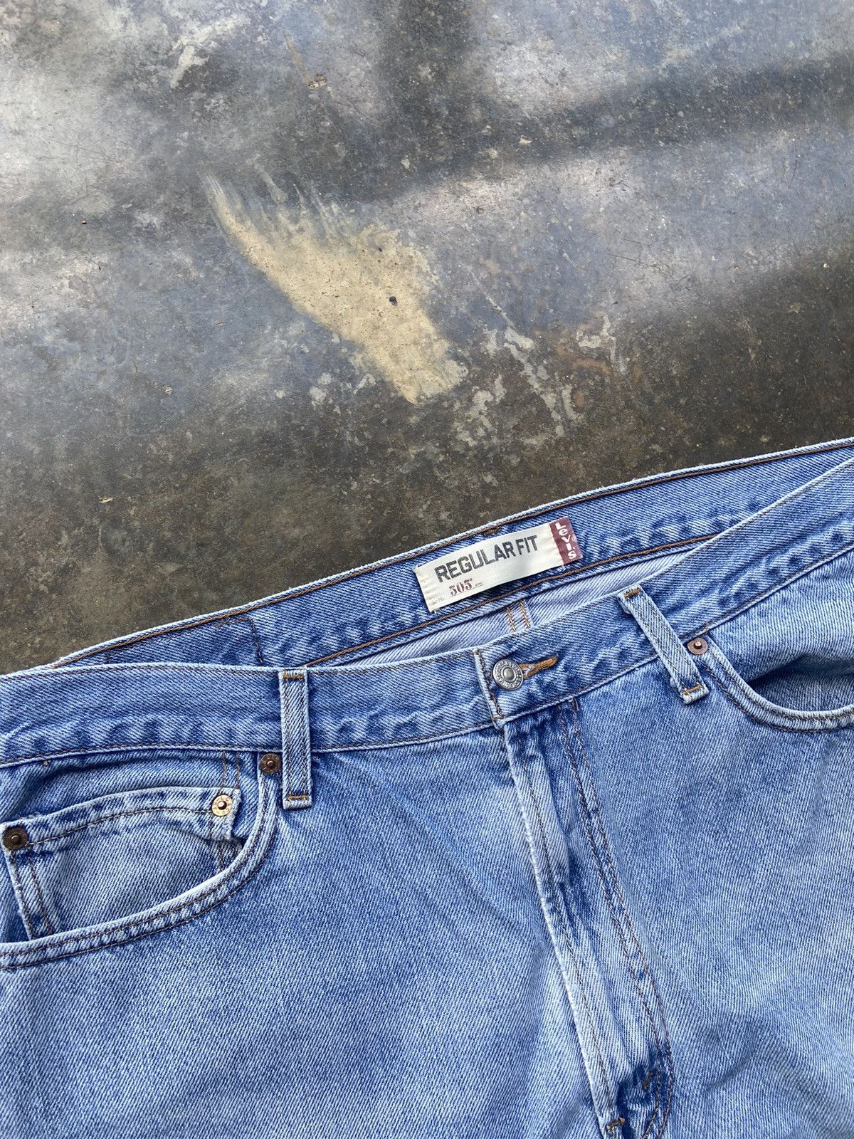 Levi's × Vintage Vintage Y2K Nicely Faded Levis 505 Blue Jeans 36x30 Size US 36 / EU 52 - 2 Thumbnail