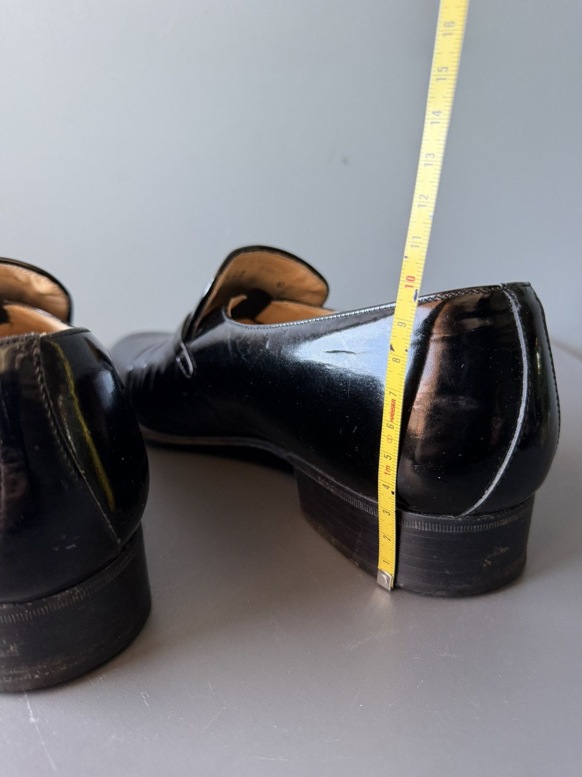 Bally Bally Patent Leather Monk Strap Shoes Classic Formal Size US 8 / EU 41 - 7 Thumbnail
