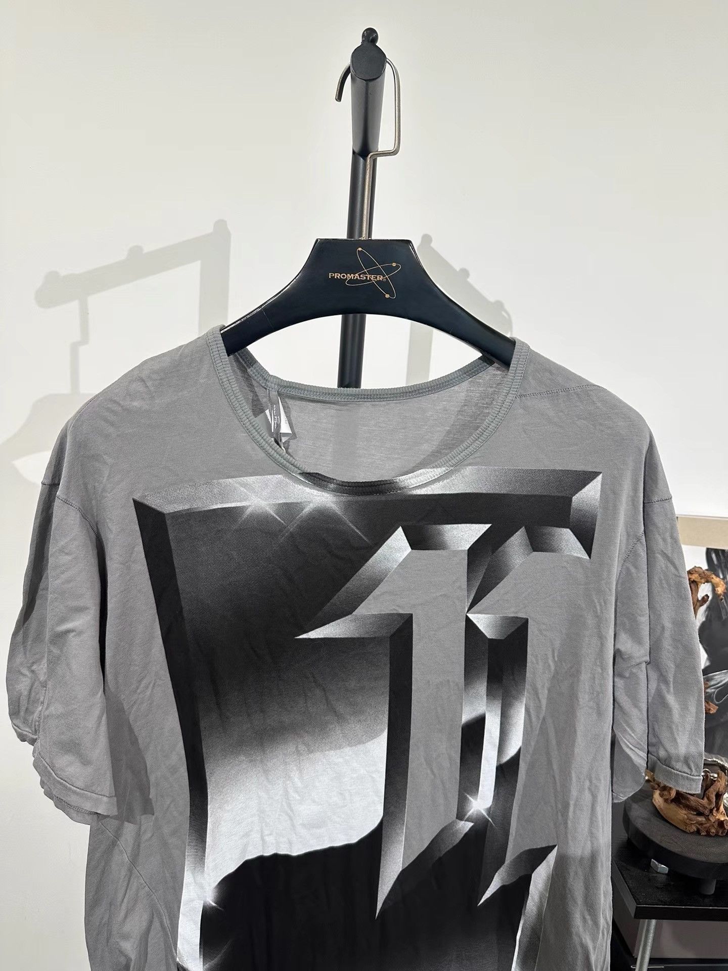 11 By Boris Bidjan Saberi 11by BBS Logo Print T-Shirt K35 Size US L / EU 52-54 / 3 - 4 Thumbnail