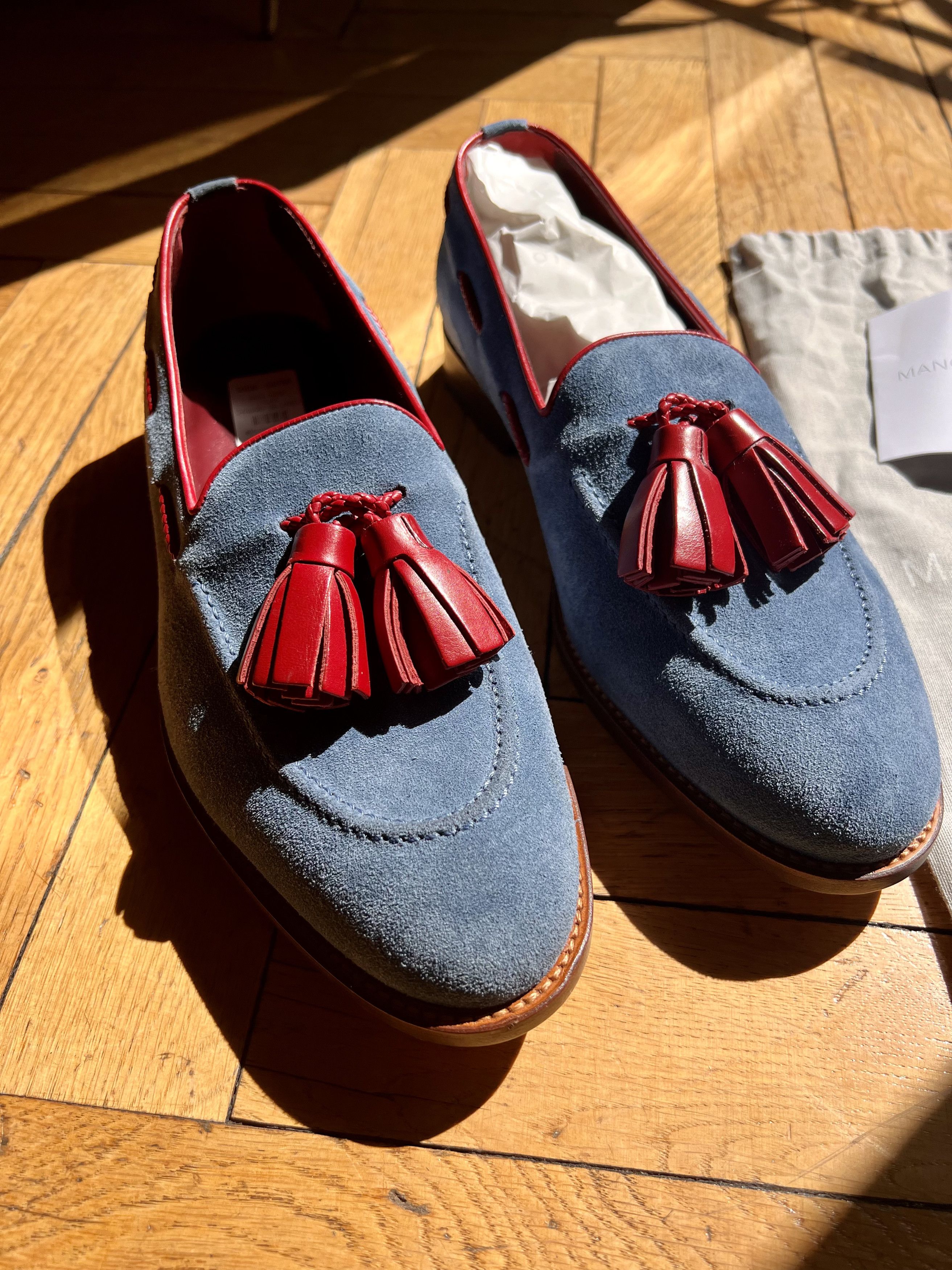 Manolo Blahnik Handmade! ManoloB tasseled loafers size 8UK 9US Size US 9 / EU 42 - 3 Thumbnail