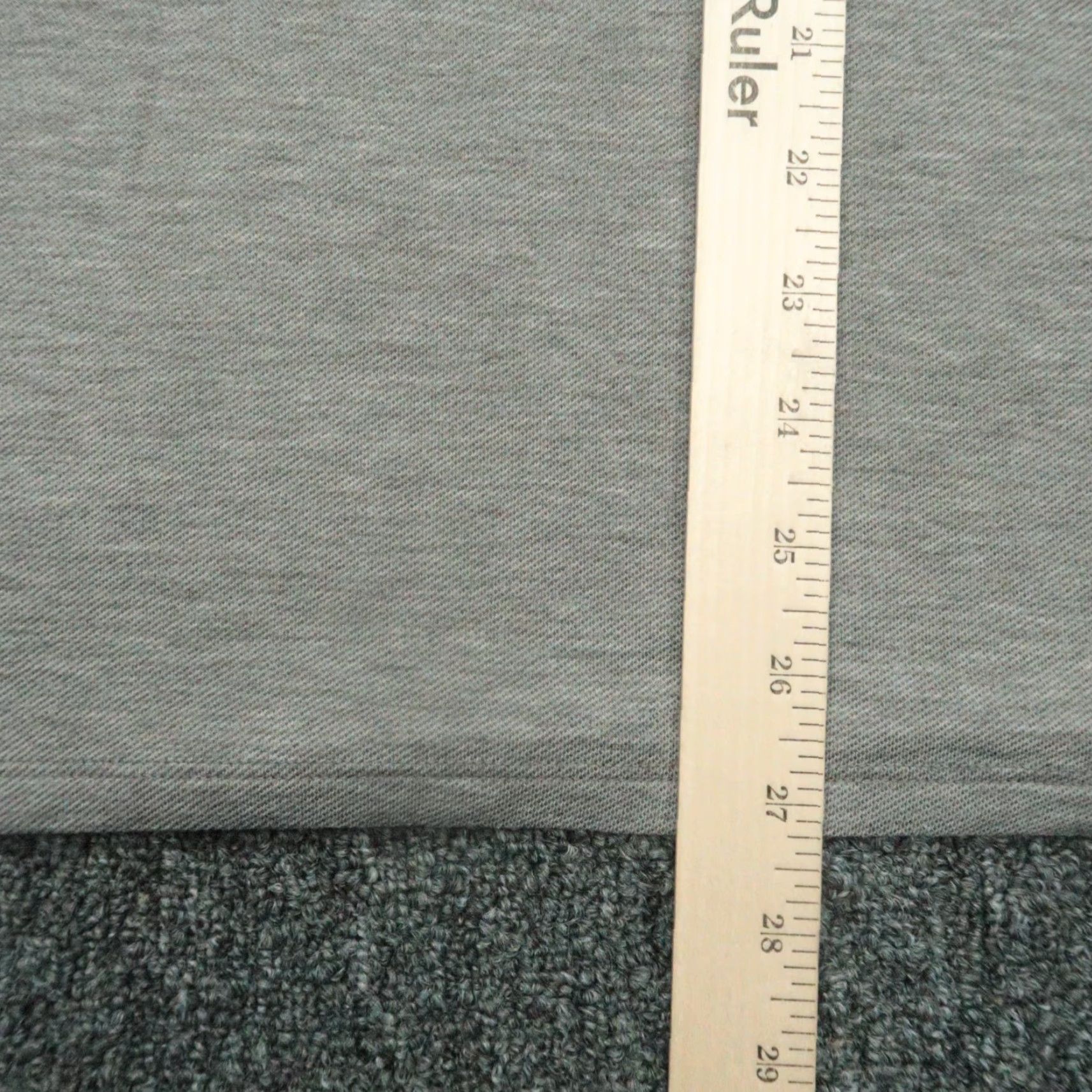 Vuori Vuori Shirt Mens Large Gray Knit Polo Short Sleeve Lightweight Button Collar Casual Activewear Golf Tennis Size US L / EU 52-54 / 3 - 5 Thumbnail