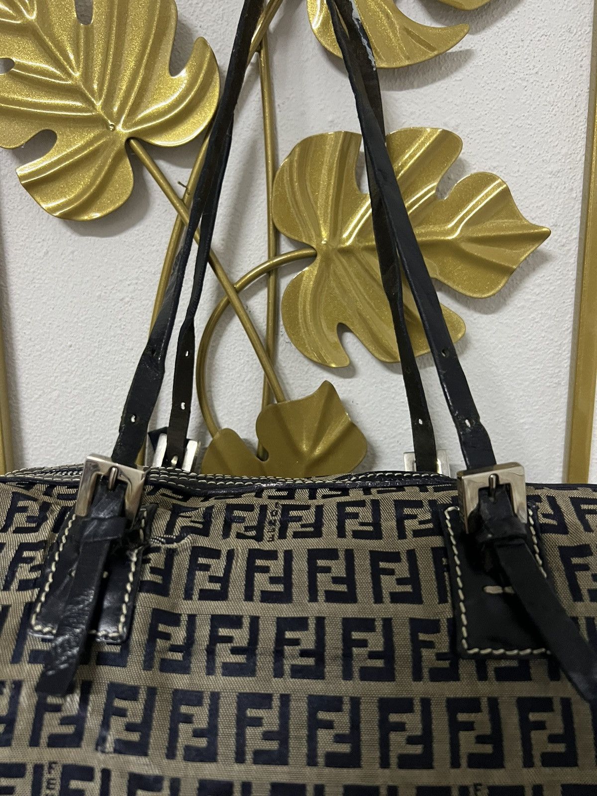 Fendi FENDI ZUCCHINO CANVAS HANDBAG Size ONE SIZE - 6 Thumbnail