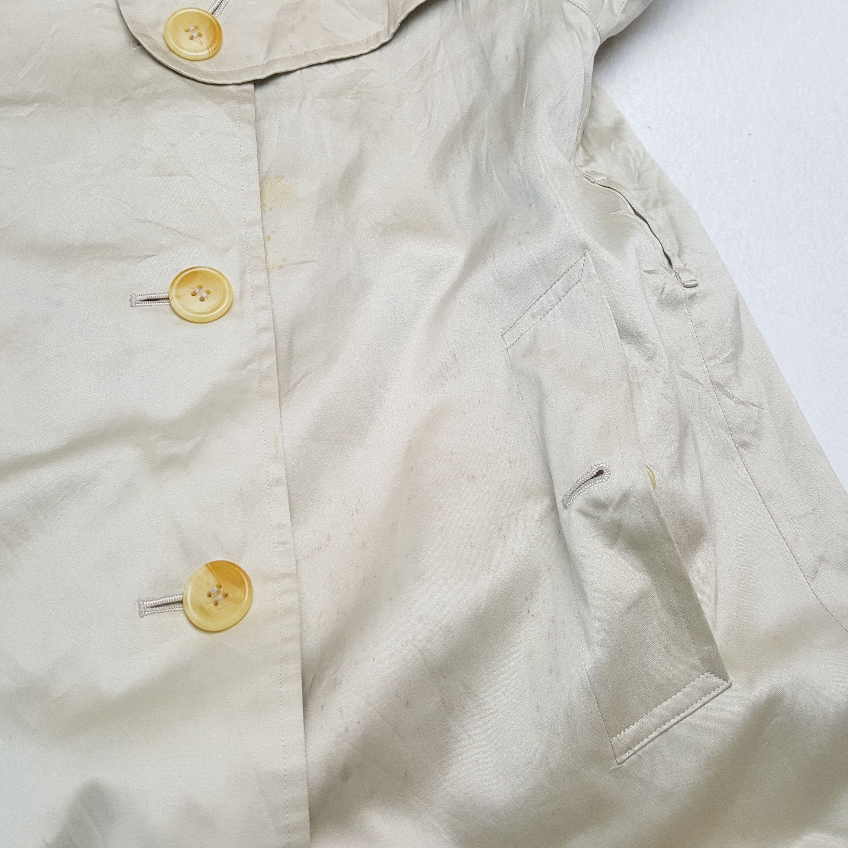 Vintage Burberry's Fashion Brand Style Trench Coat Jacket
