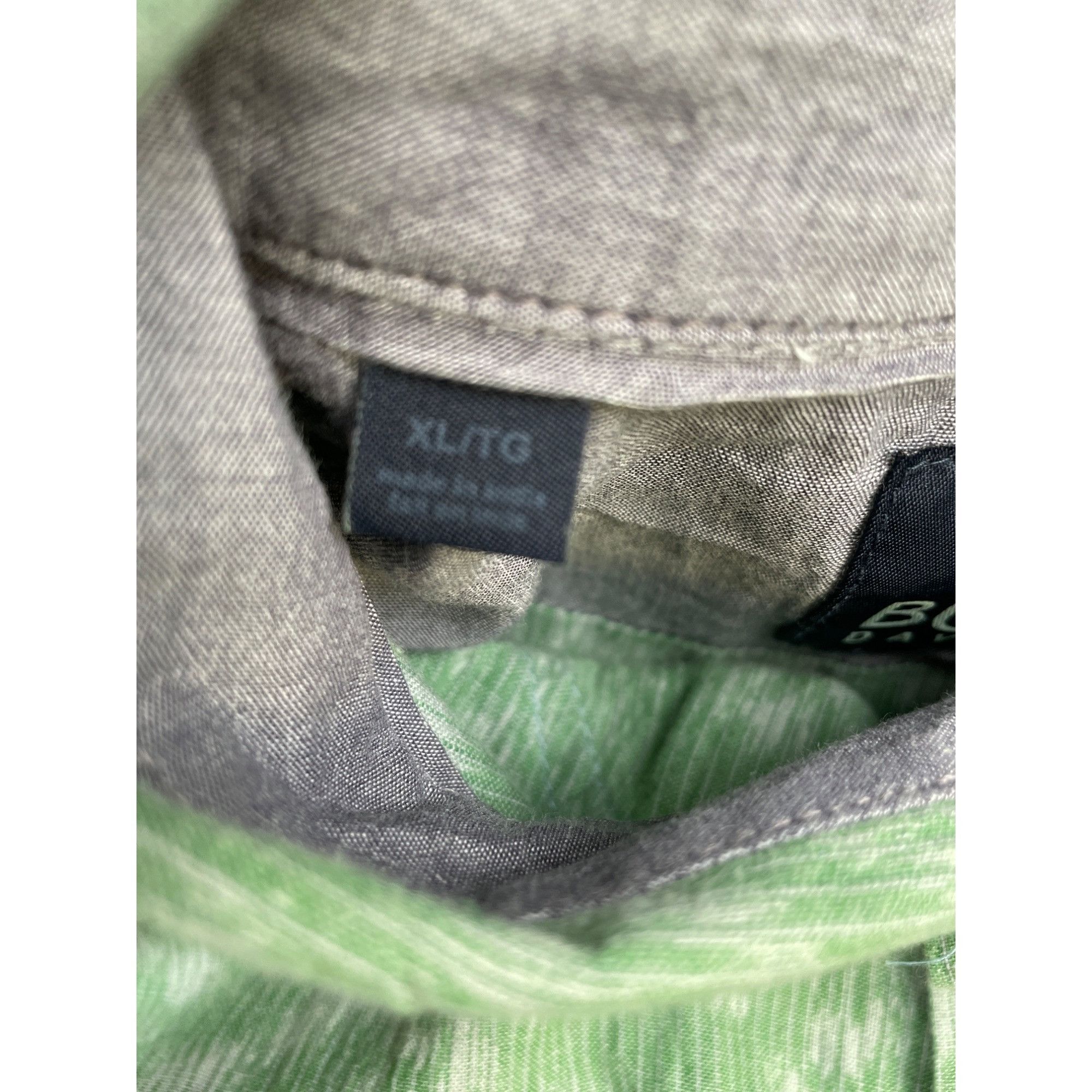 Buffalo David Bitton Buffalo David Bitton Men's Green Button up Long Sleeve Shirt Size US XL / EU 56 / 4 - 6 Thumbnail