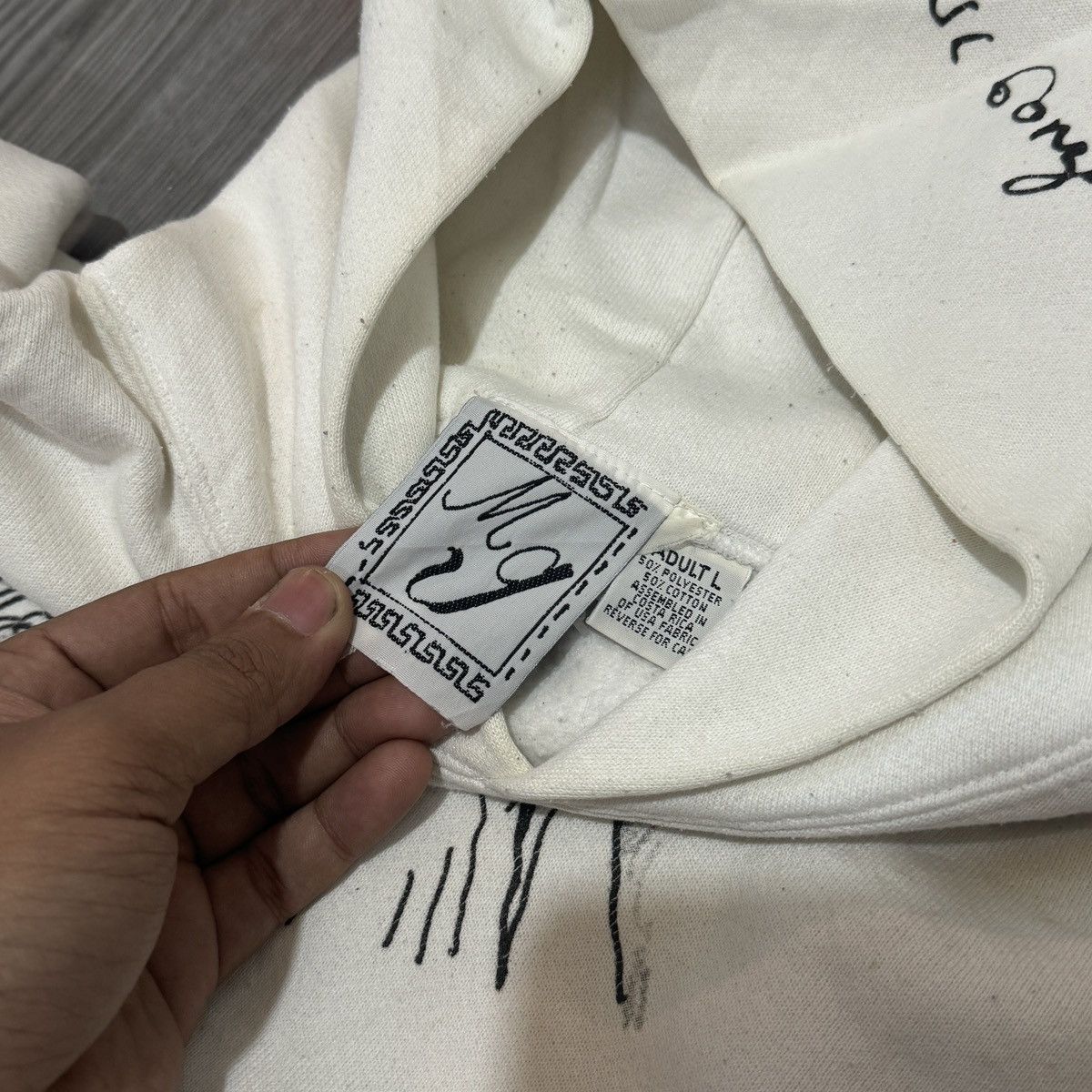 Vintage Mark Gonzales 2002 Hoodie Size US L / EU 52-54 / 3 - 7 Thumbnail